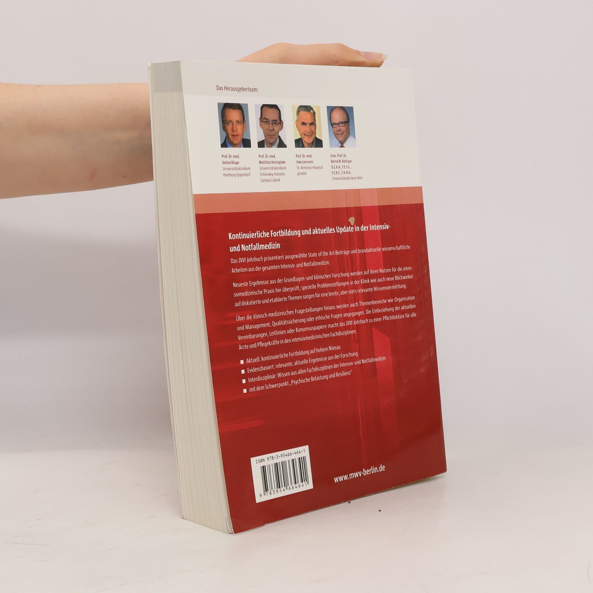 S. Kluge DIVI Jahrbuch 2019/2020: Fortbildung und Wissenschaft in der interdisziplinären Intensivmedizin und Notfallmedizin