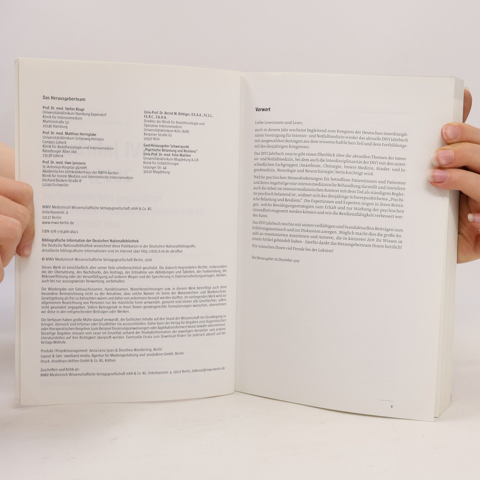 S. Kluge DIVI Jahrbuch 2019/2020: Fortbildung und Wissenschaft in der interdisziplinären Intensivmedizin und Notfallmedizin
