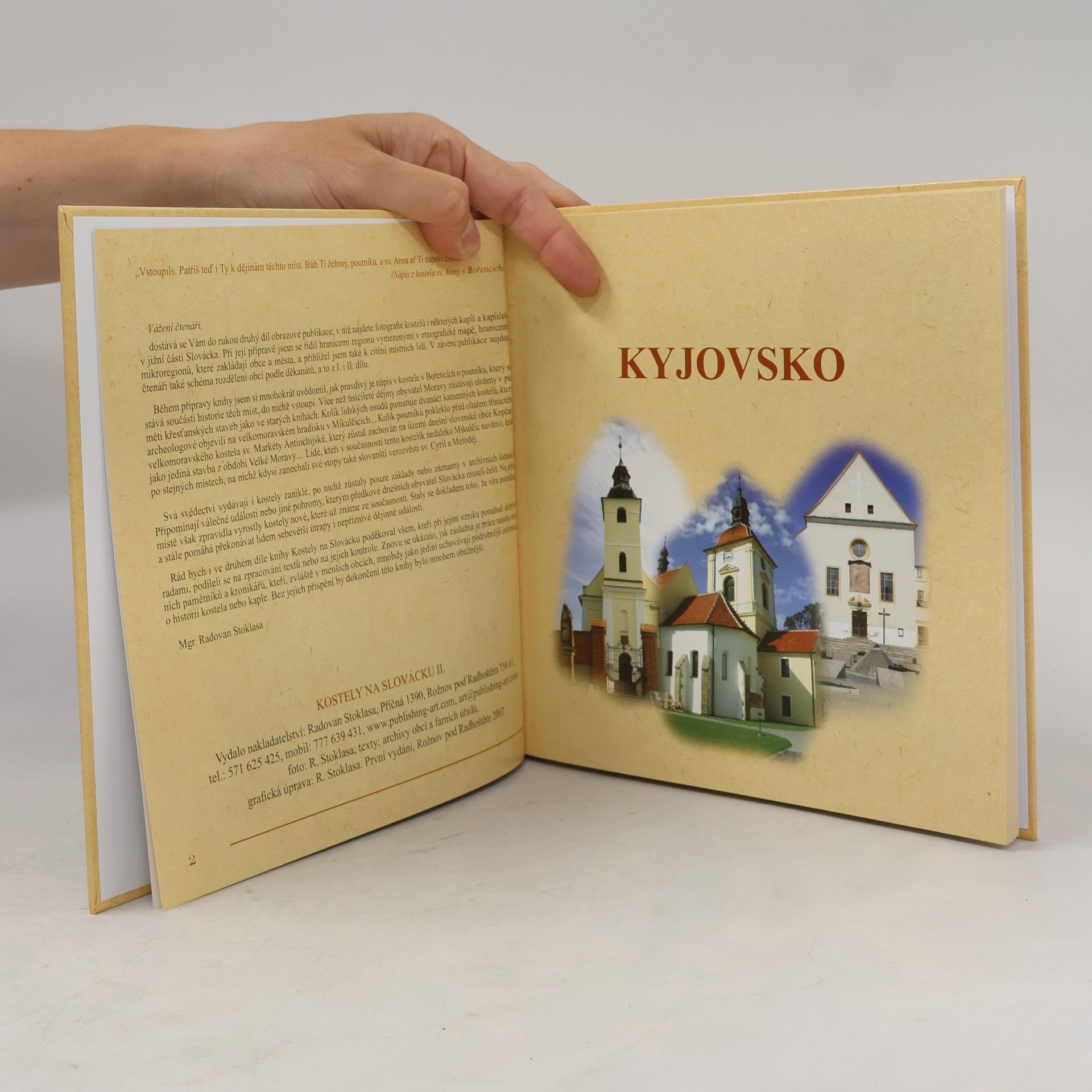 Radovan Stoklasa Kostely na Slovácku II. díl