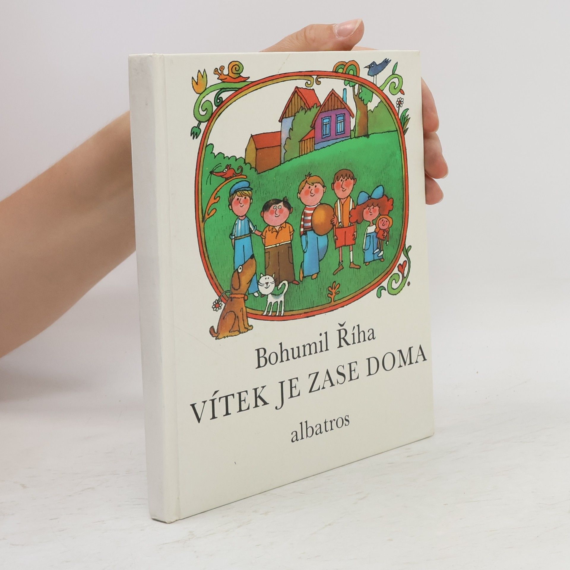 Bohumil Říha Vítek je zase doma