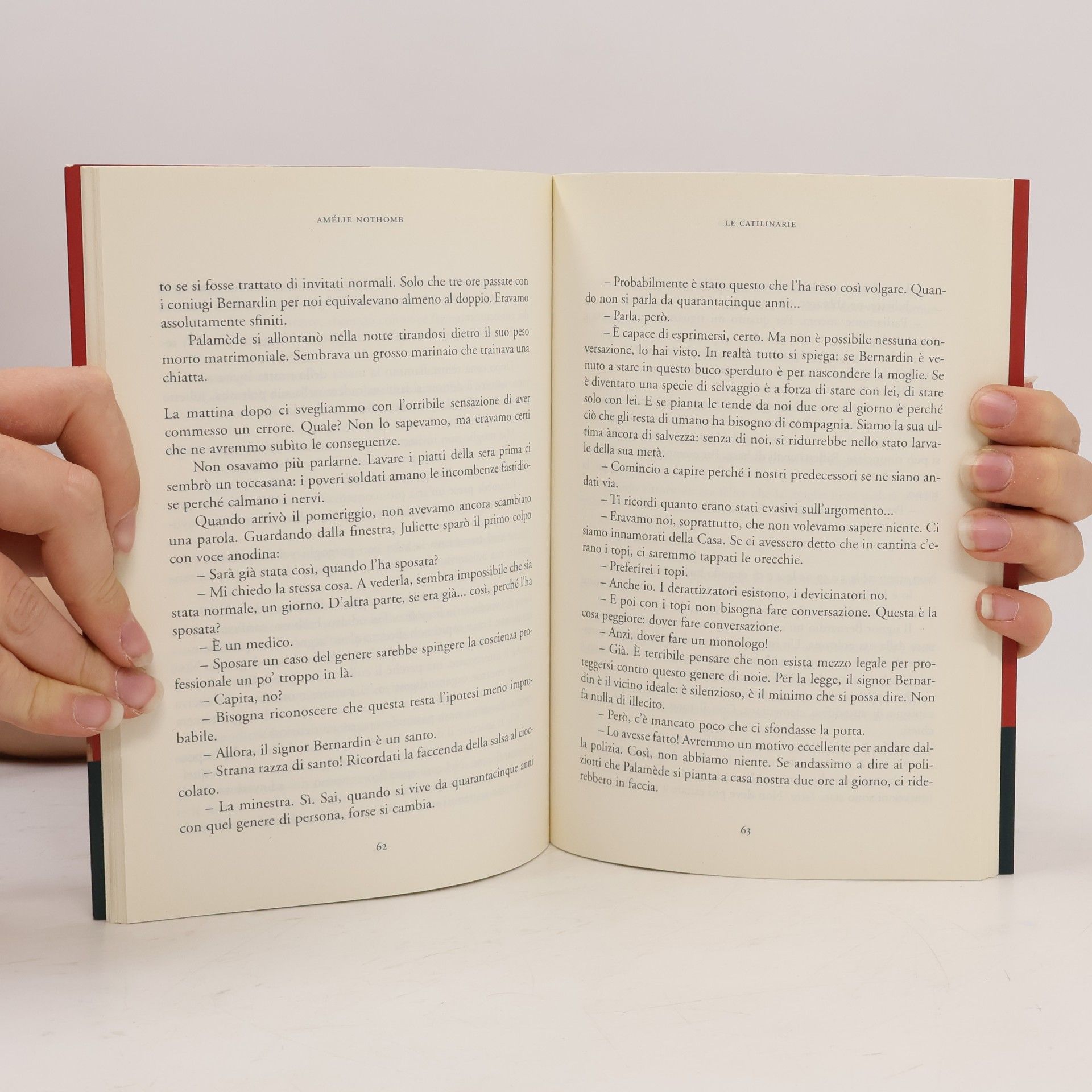 Amélie Nothomb Collana Amazzoni: Le Catilinarie