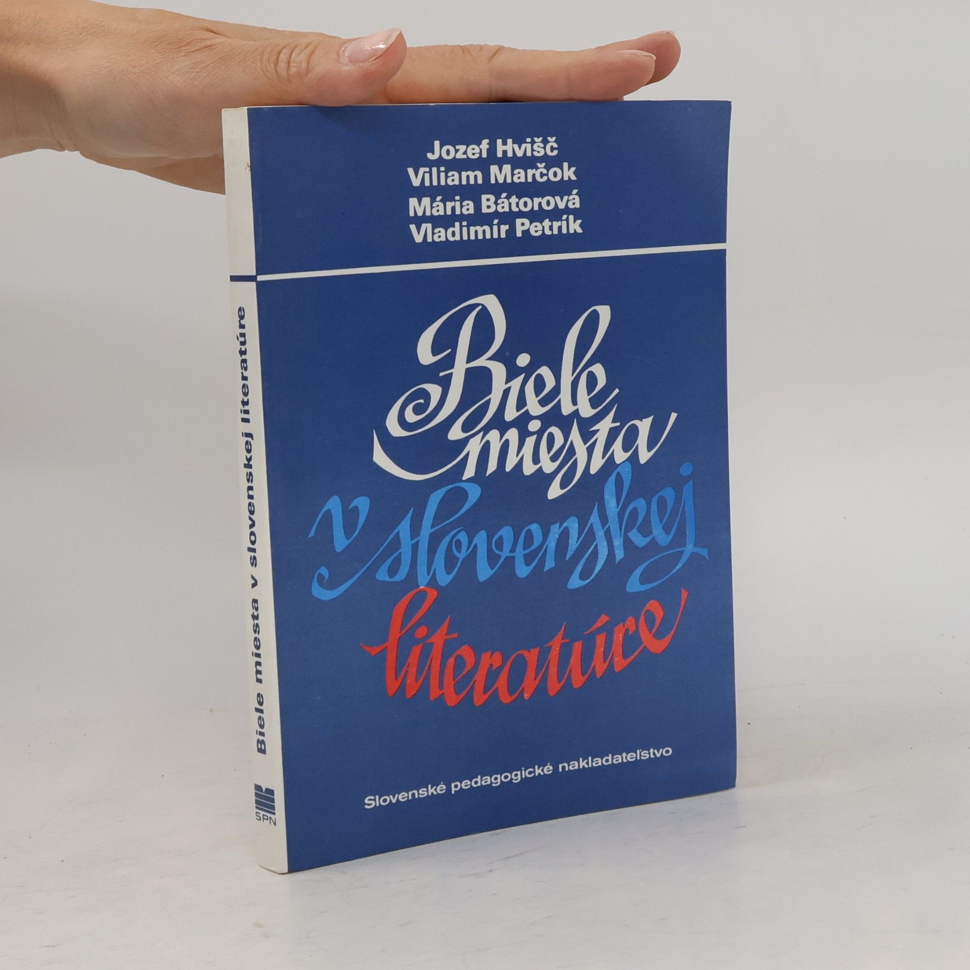Mária Bátorová Biele miesta v slovenskej literatúre