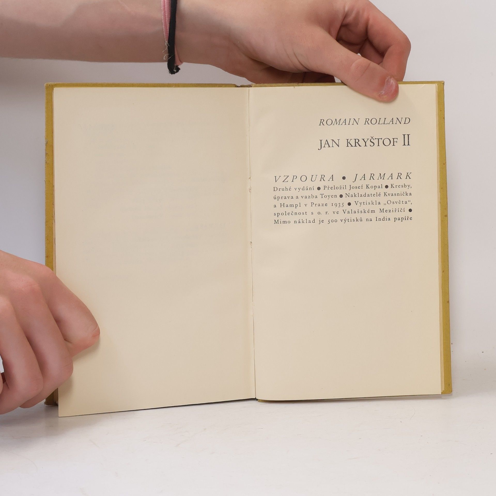 Romain Rolland Jan Kryštof II. Vzpoura. Jarmark