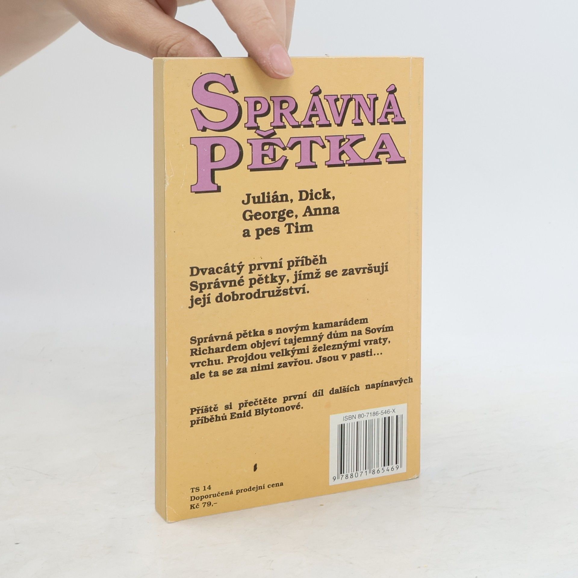 Enid Blyton Správná pětka. Pětka v Sovím doupěti