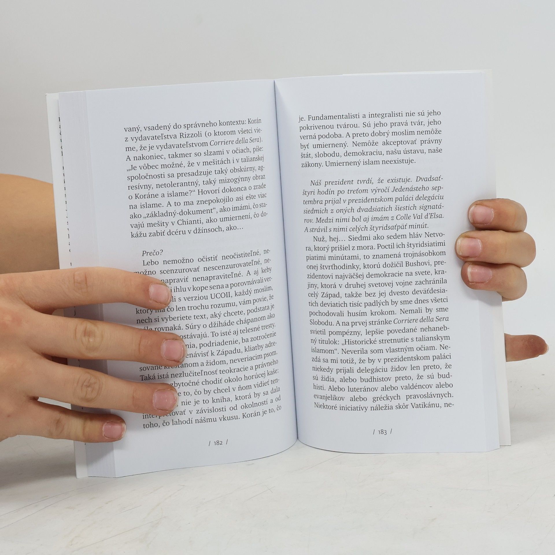 Oriana Fallaci Rozhovor so sebou samou. Apokalypsa