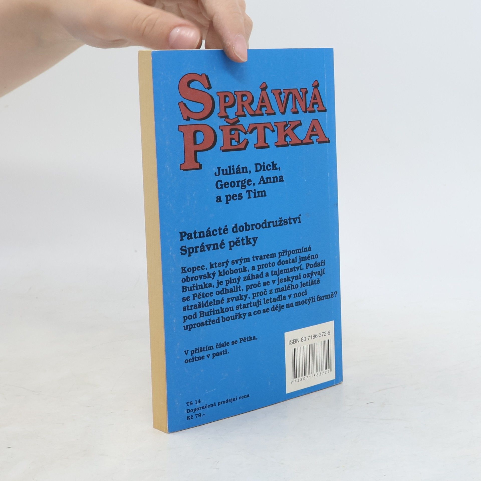 Enid Blyton Správná pětka: Pětka na záhadném vrchu