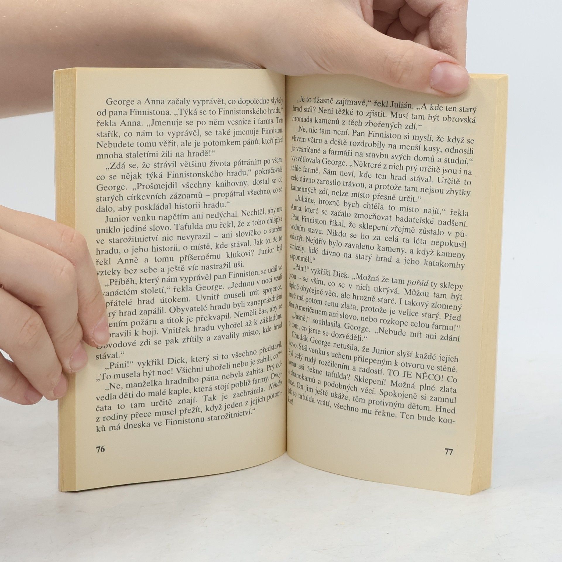 Enid Blyton Správná pětka. 17. díl, Pětka na Finnistonské farmě