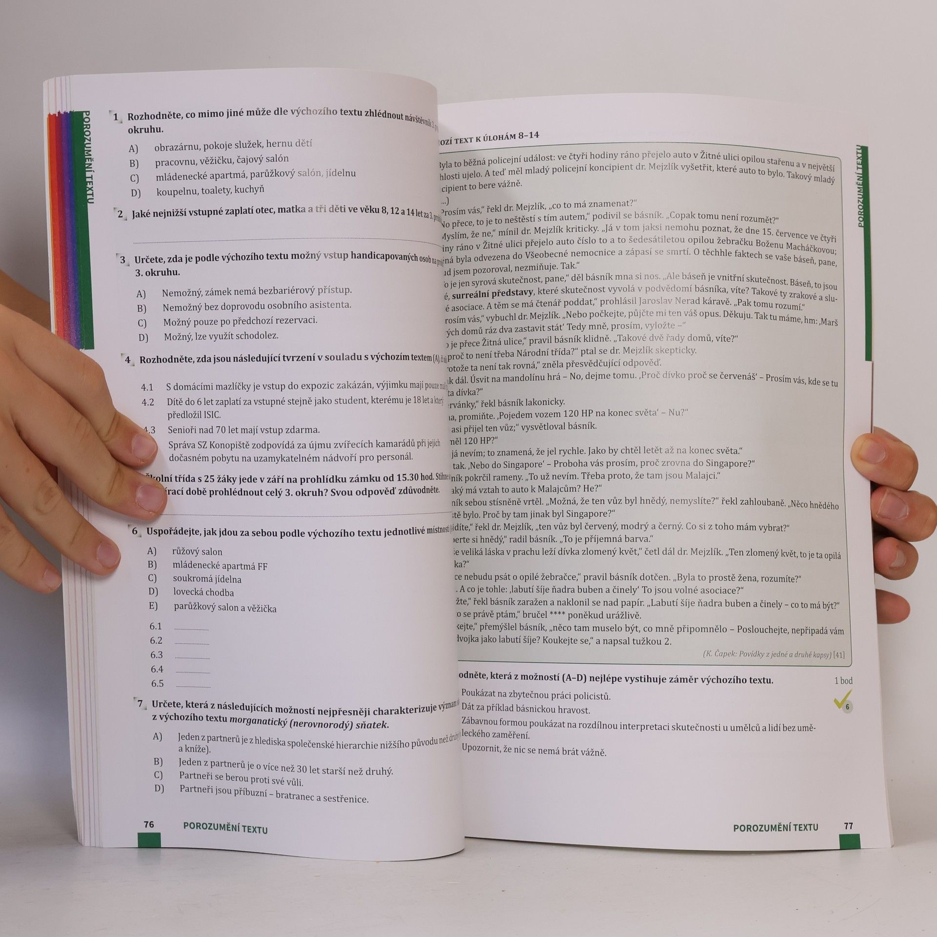 Autorenkollektiv Přijímačky 9. Český jazyk a literatura