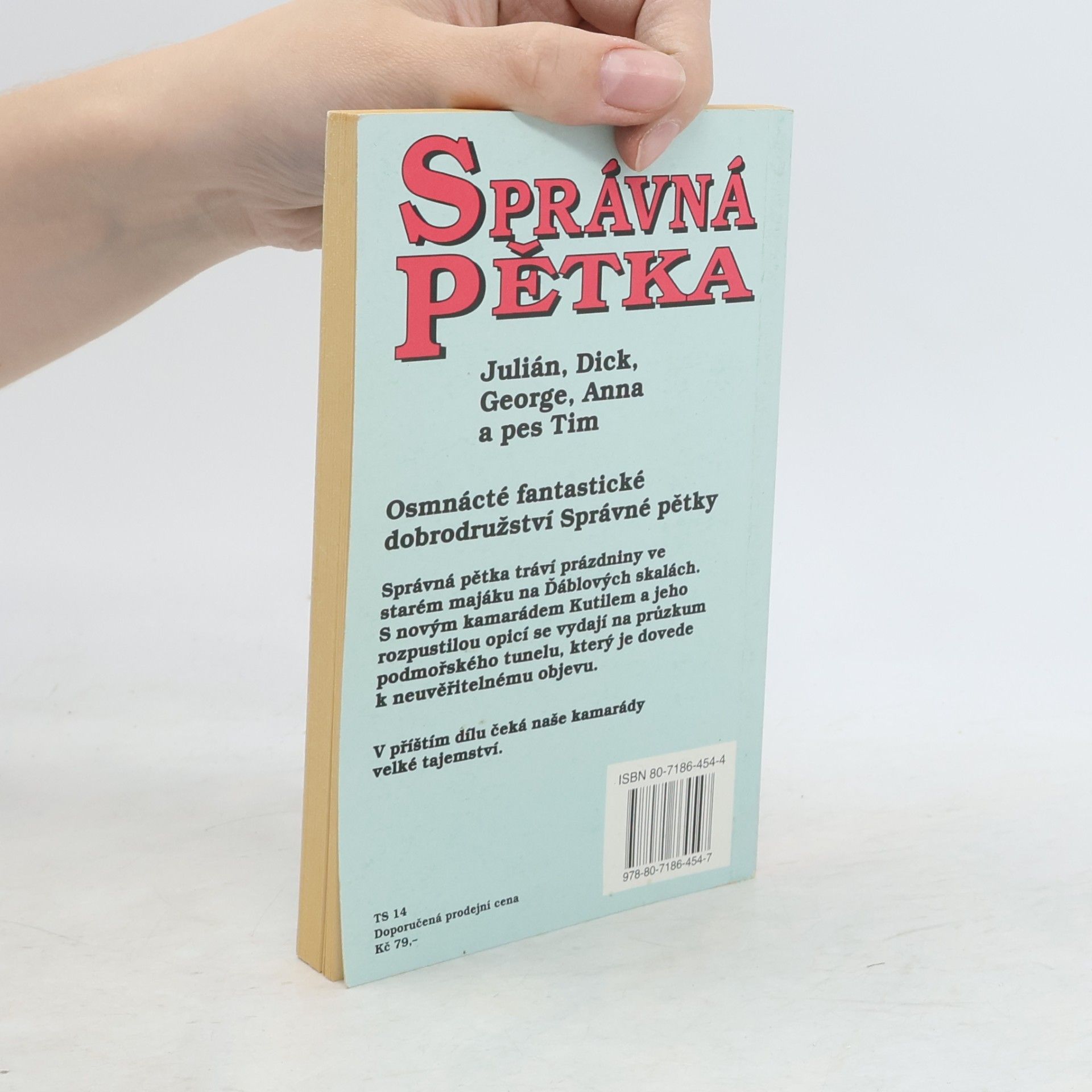 Enid Blyton Správná pětka: Pětka na Ďáblových skalách