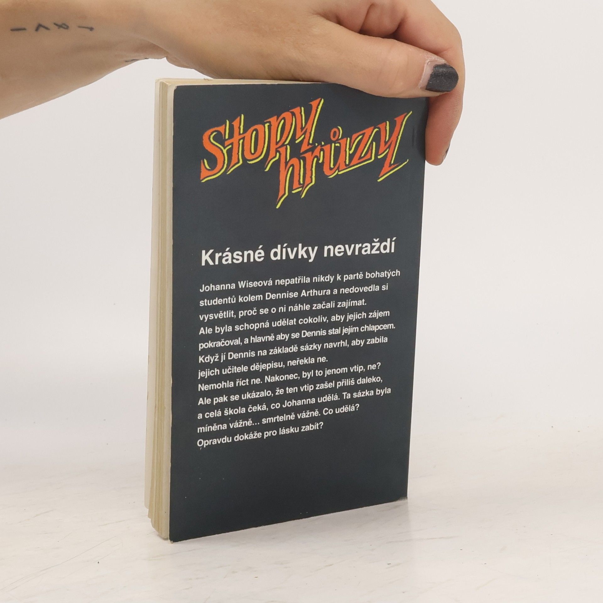 R. L. Stine Sázka. Stopy hrůzy 62
