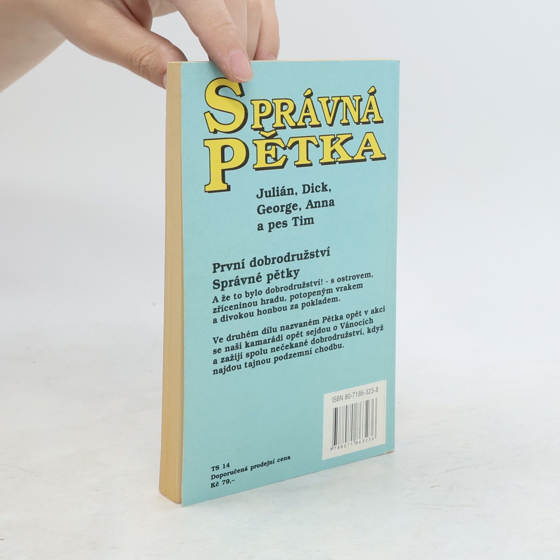 Enid Blyton Správná pětka : Pětka na ostrově pokladů