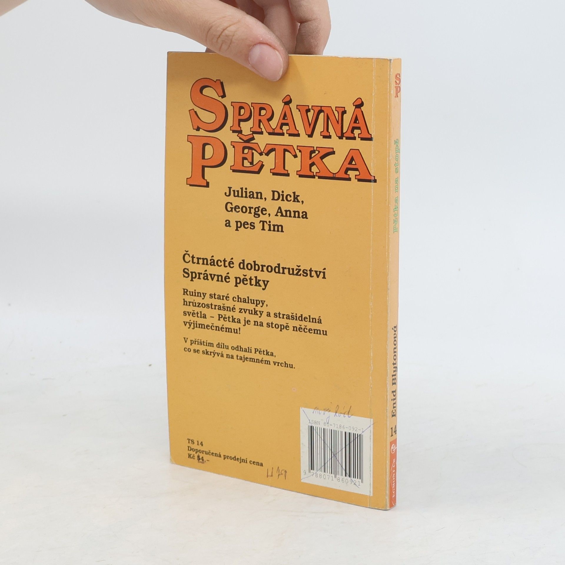Enid Blyton Správná pětka - Pětka na stopě
