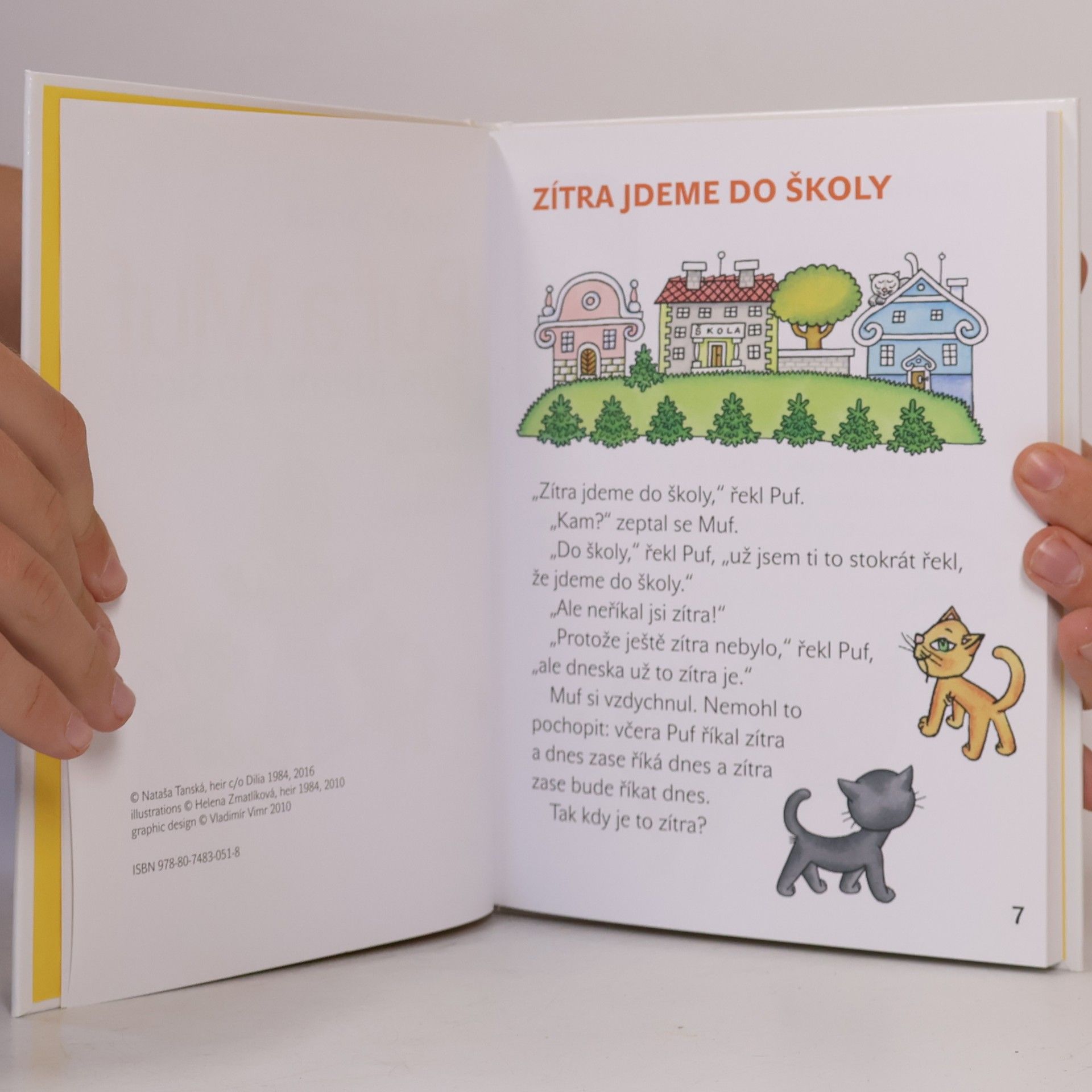 Nataša Tanská Puf a Muf - zítra jdeme do školy