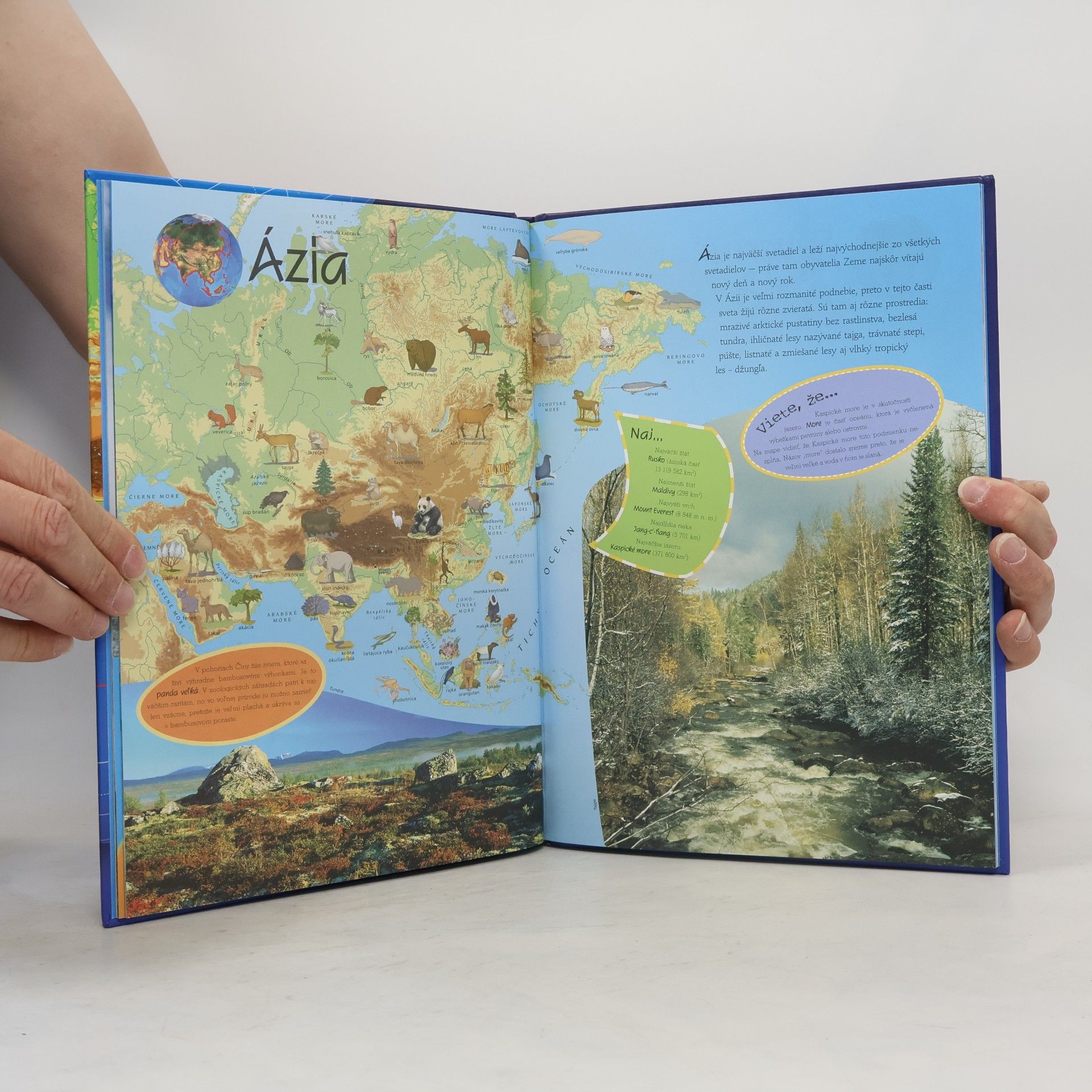 Ewa Miedzińska Atlas sveta pre deti : Mapy s vysvetlivkami, informácie, fakty, zaujímavosti