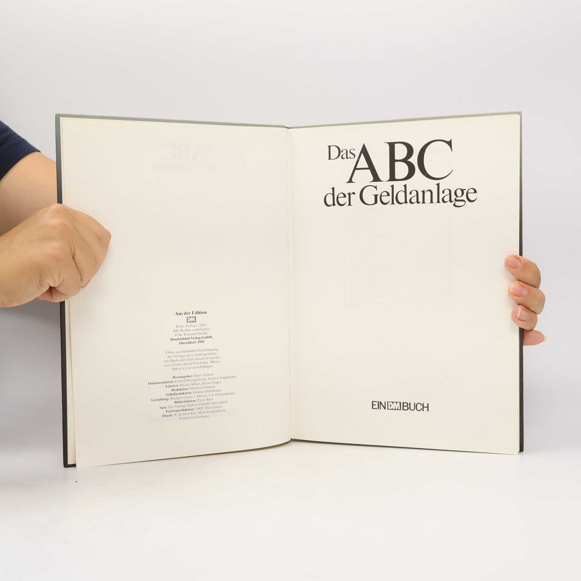 Heiner Kilian Das ABC der Geldanlage