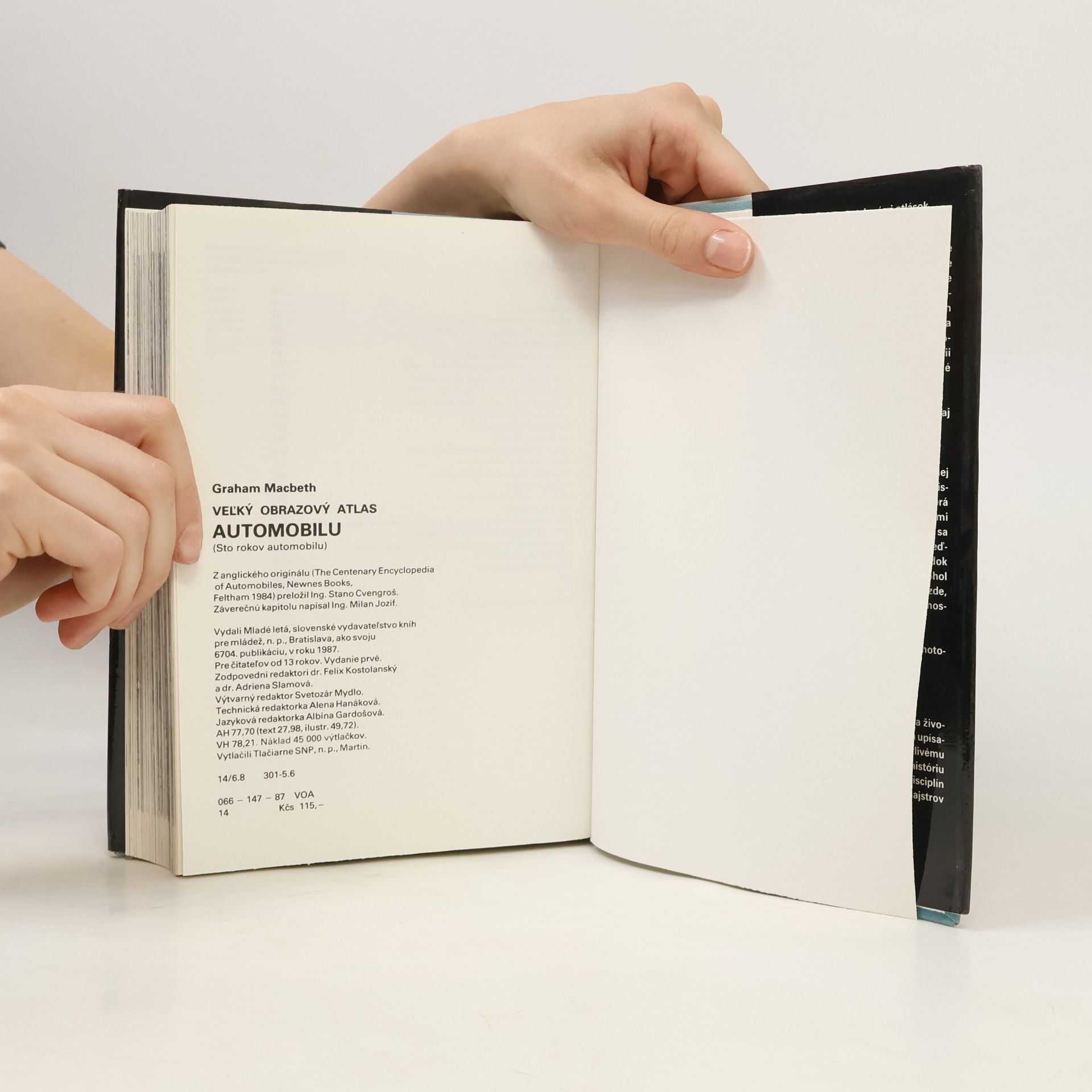 Graham Macbeth Veľký obrazový atlas automobilu