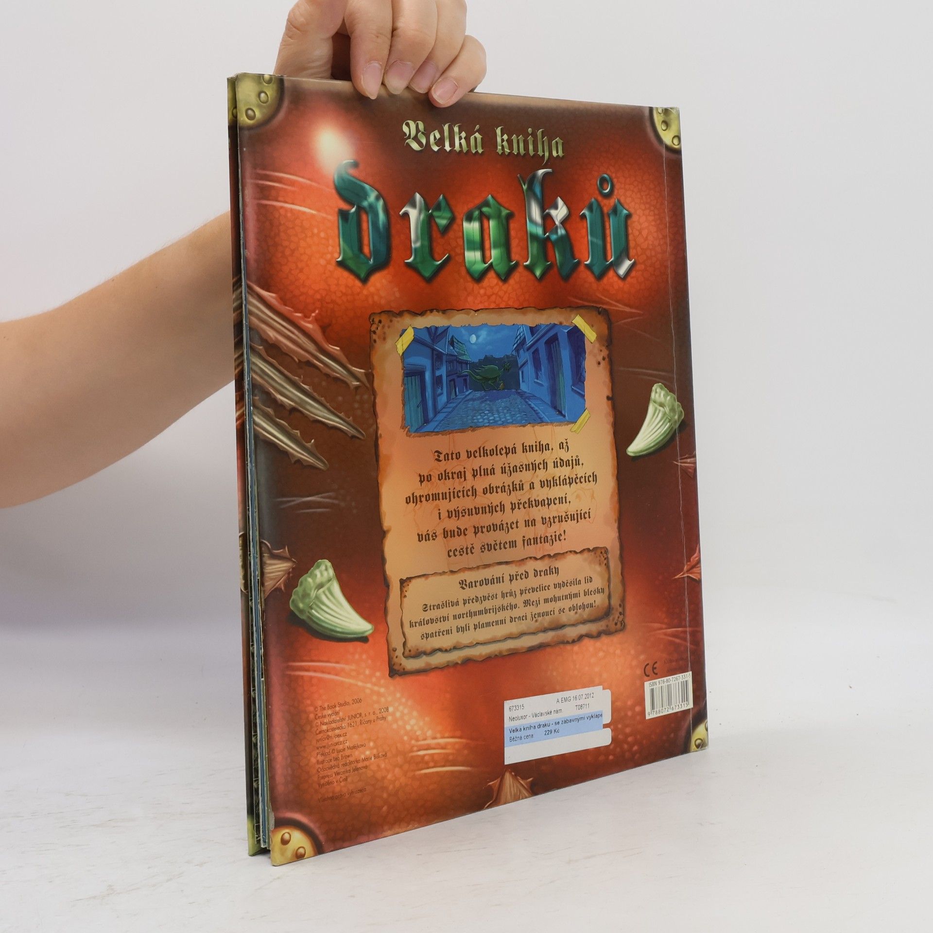 Autorenkollektiv Velká kniha draků (pop-up leporelo)