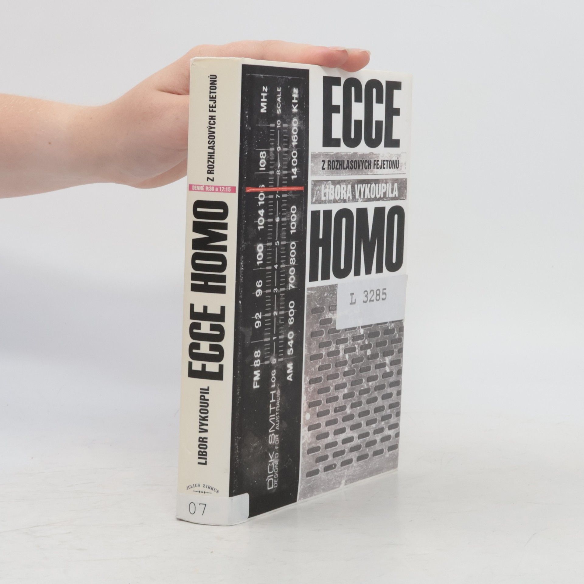Libor Vykoupil Ecce homo - z rozhlasových fejetonů