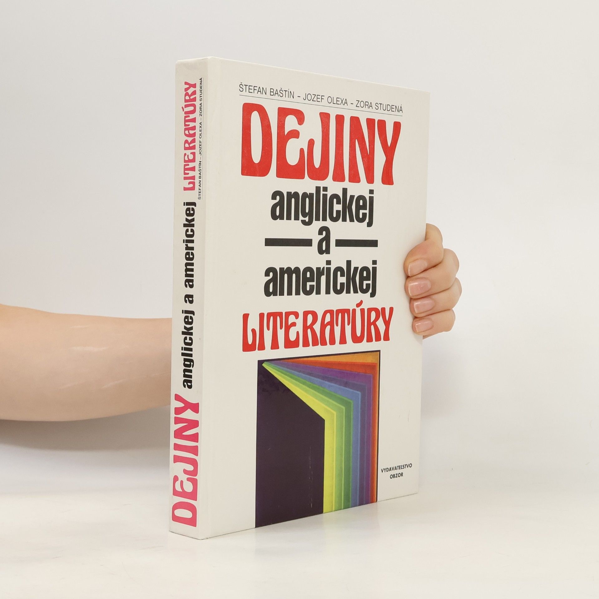 Štefan Baštín Dejiny anglickej a americkej literatúry
