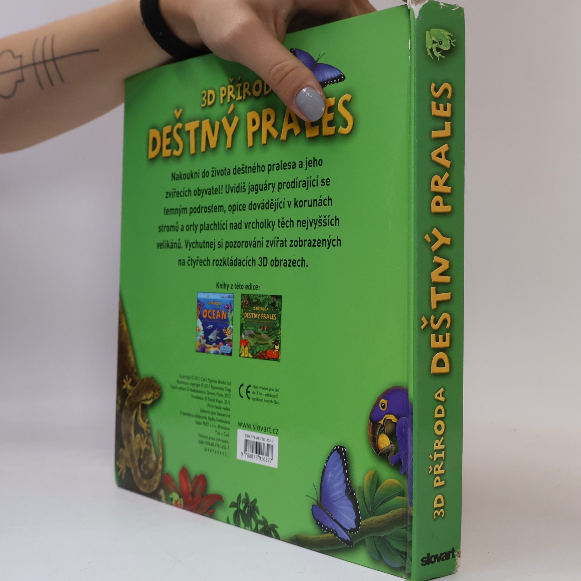 Fiammetta Dogi Deštný prales : hledej zvířata v prostorových obrazech deštného pralesa (pop-up leporelo)
