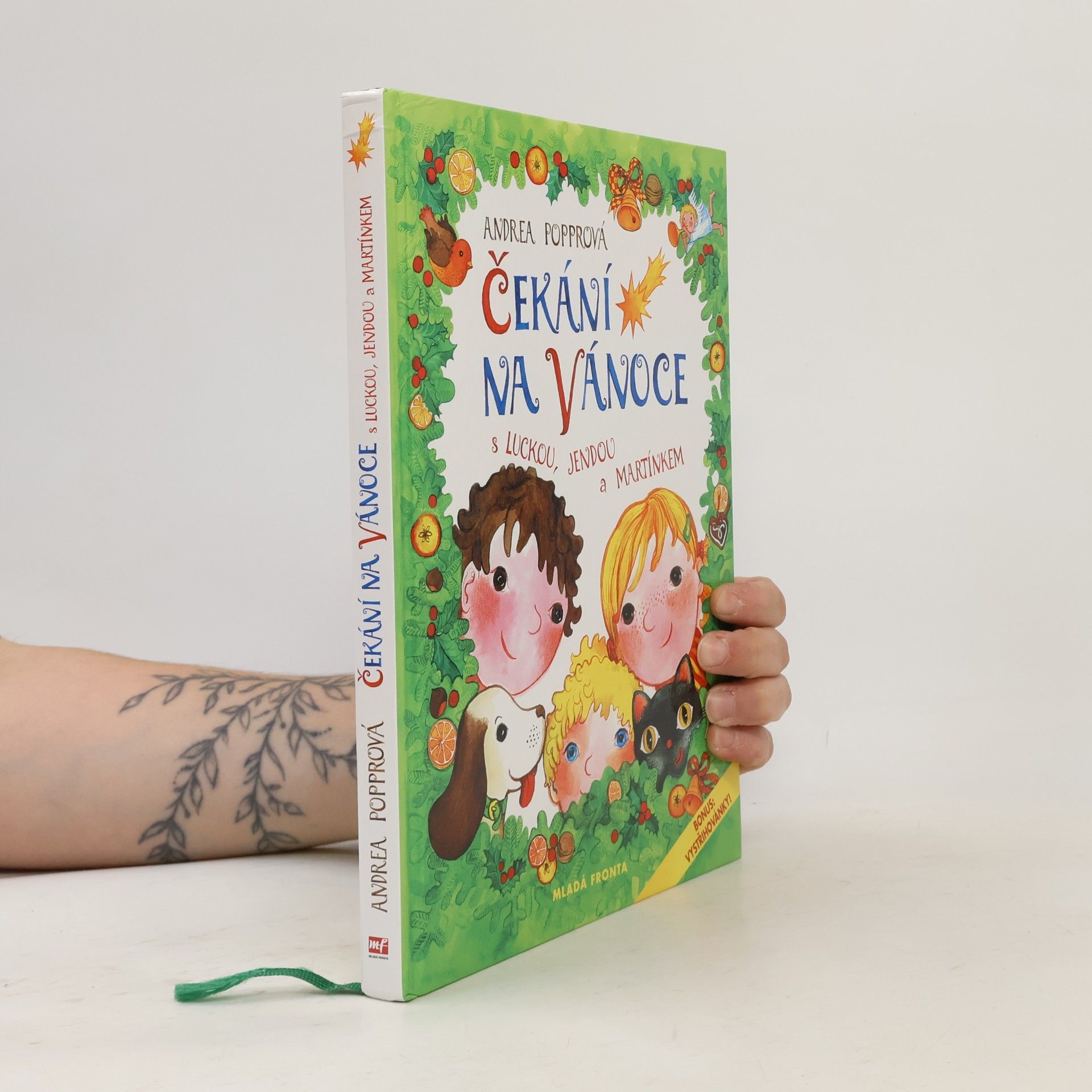 Andrea Popprová Čekání na Vánoce s Luckou, Jendou a Martínkem