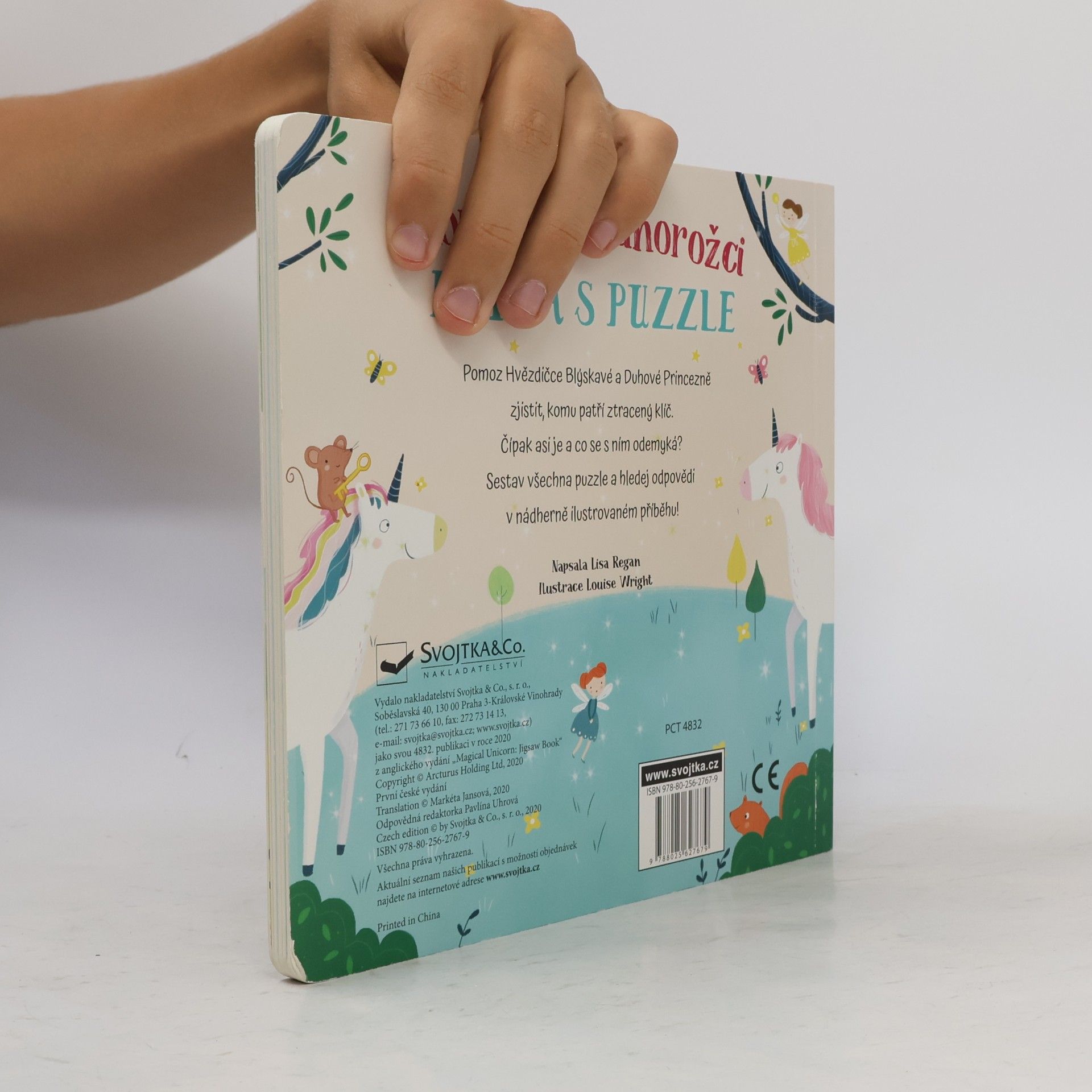 Louise Wright Kouzelní jednorožci - Kniha s puzzle
