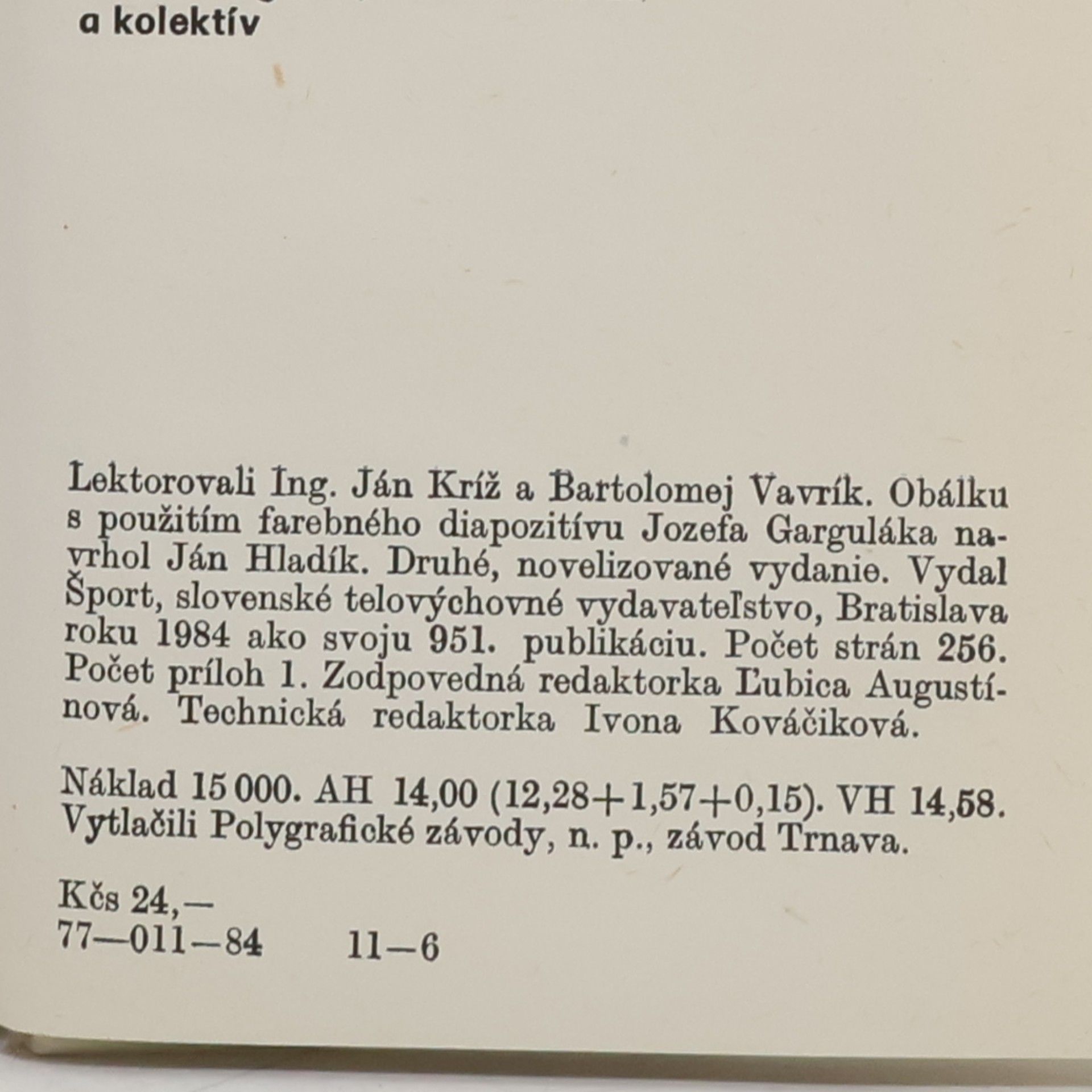 Kolektív autorov Malá Fatra. Turistický sprievodca ČSSR