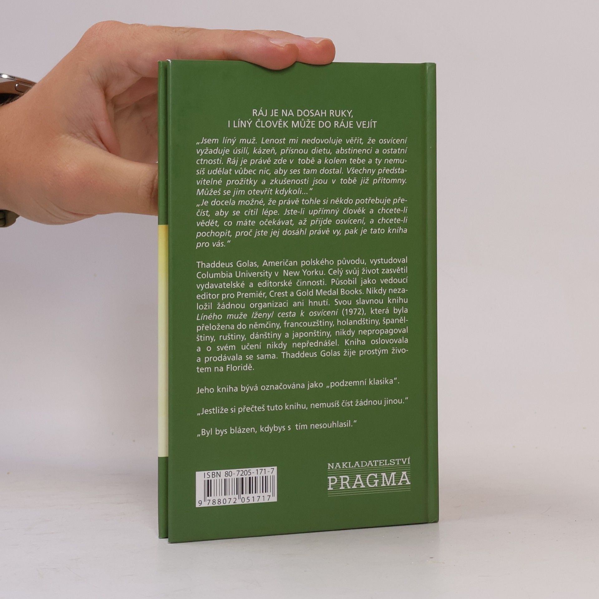 Thaddeus Golas Líného muže (ženy) cesta k osvícení