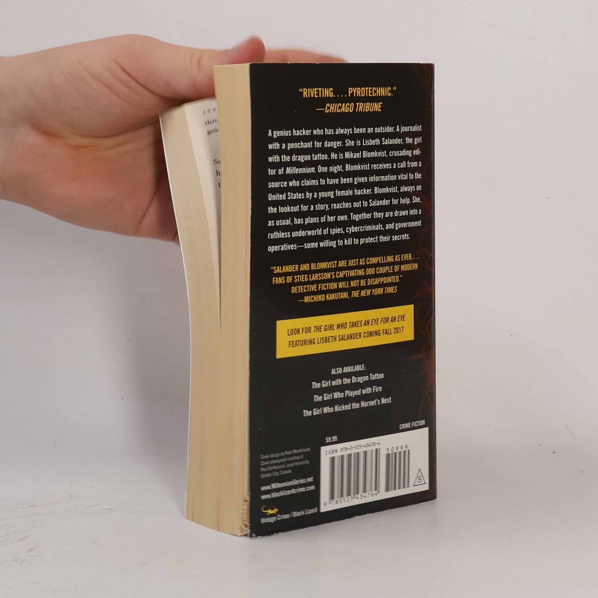 David Lagercrantz The Girl in the Spider's Web