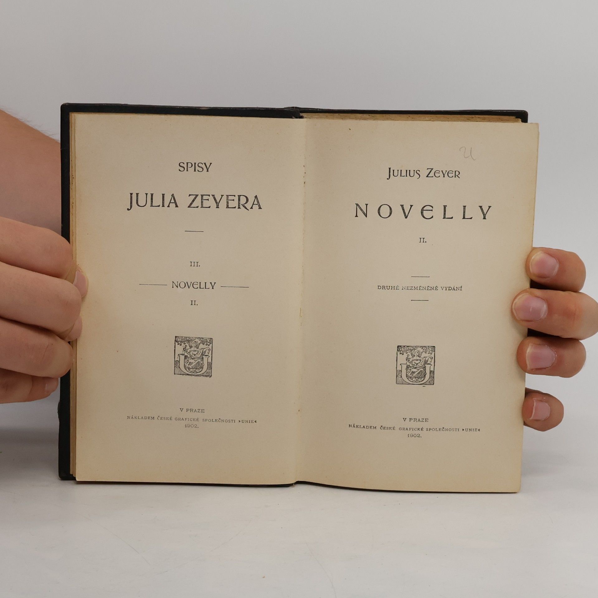 Julius Zeyer Spisy Julia Zeyera III.