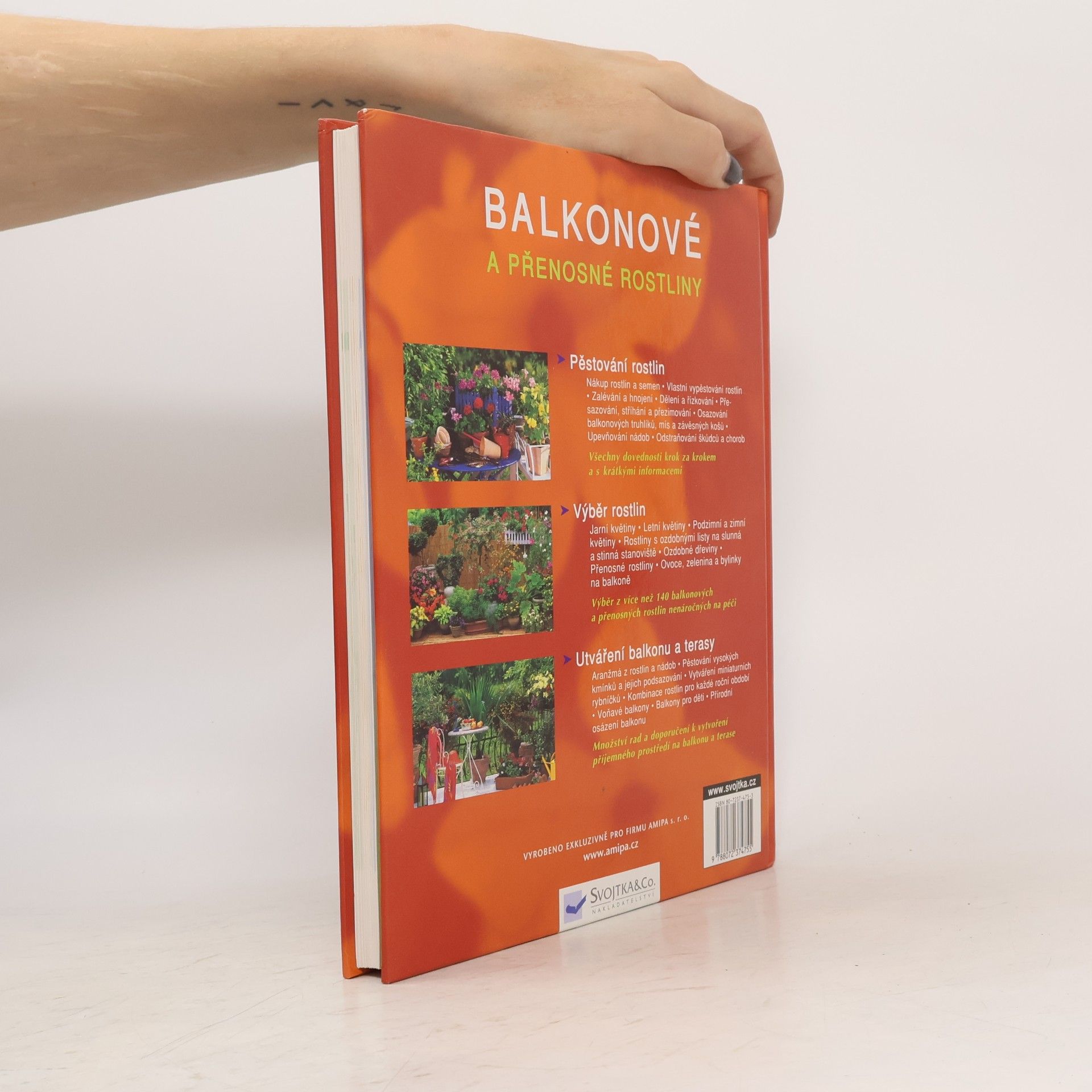 Joachim Mayer Balkonové a přenosné rostliny