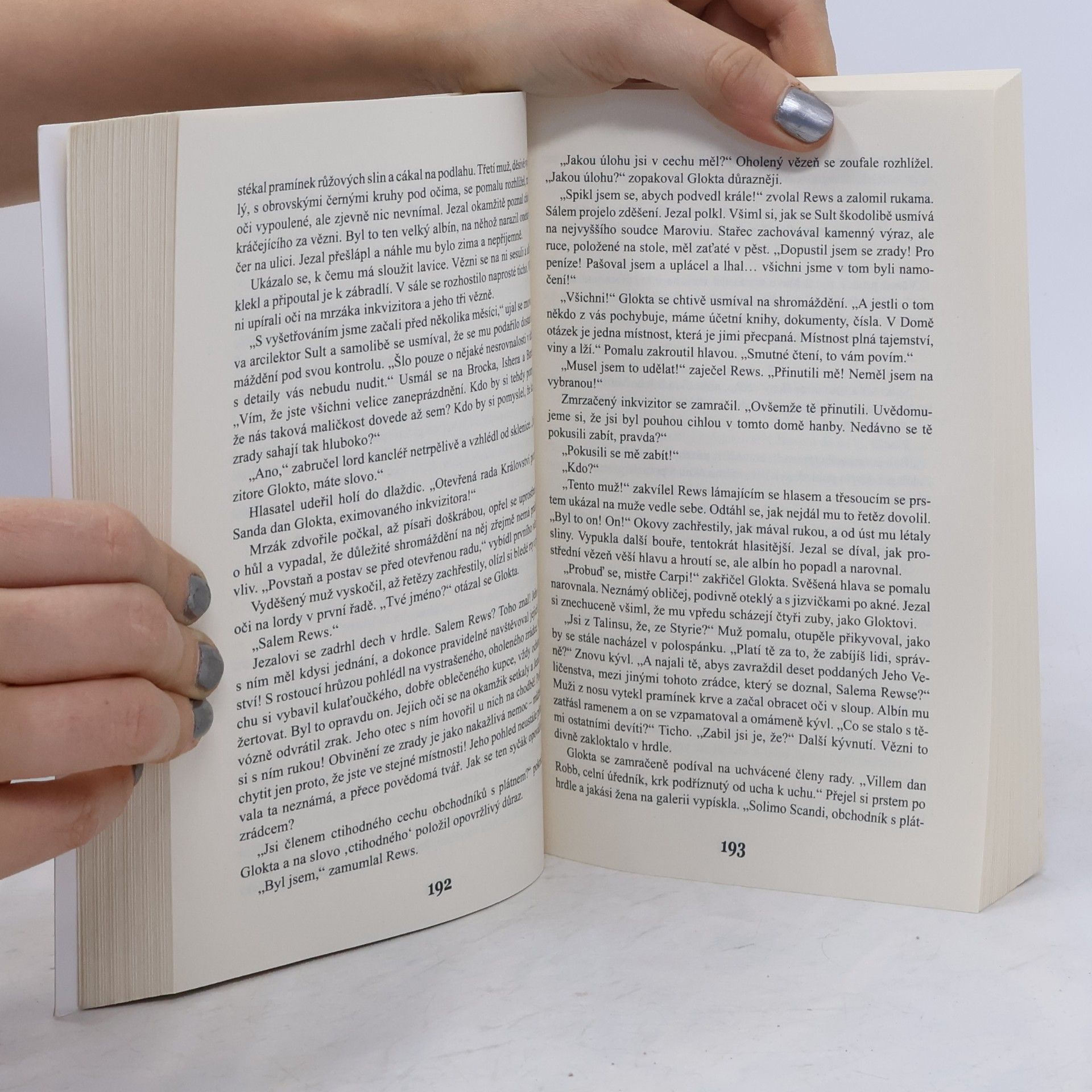 Joe Abercrombie První zákon. Kniha první, Sama čepel