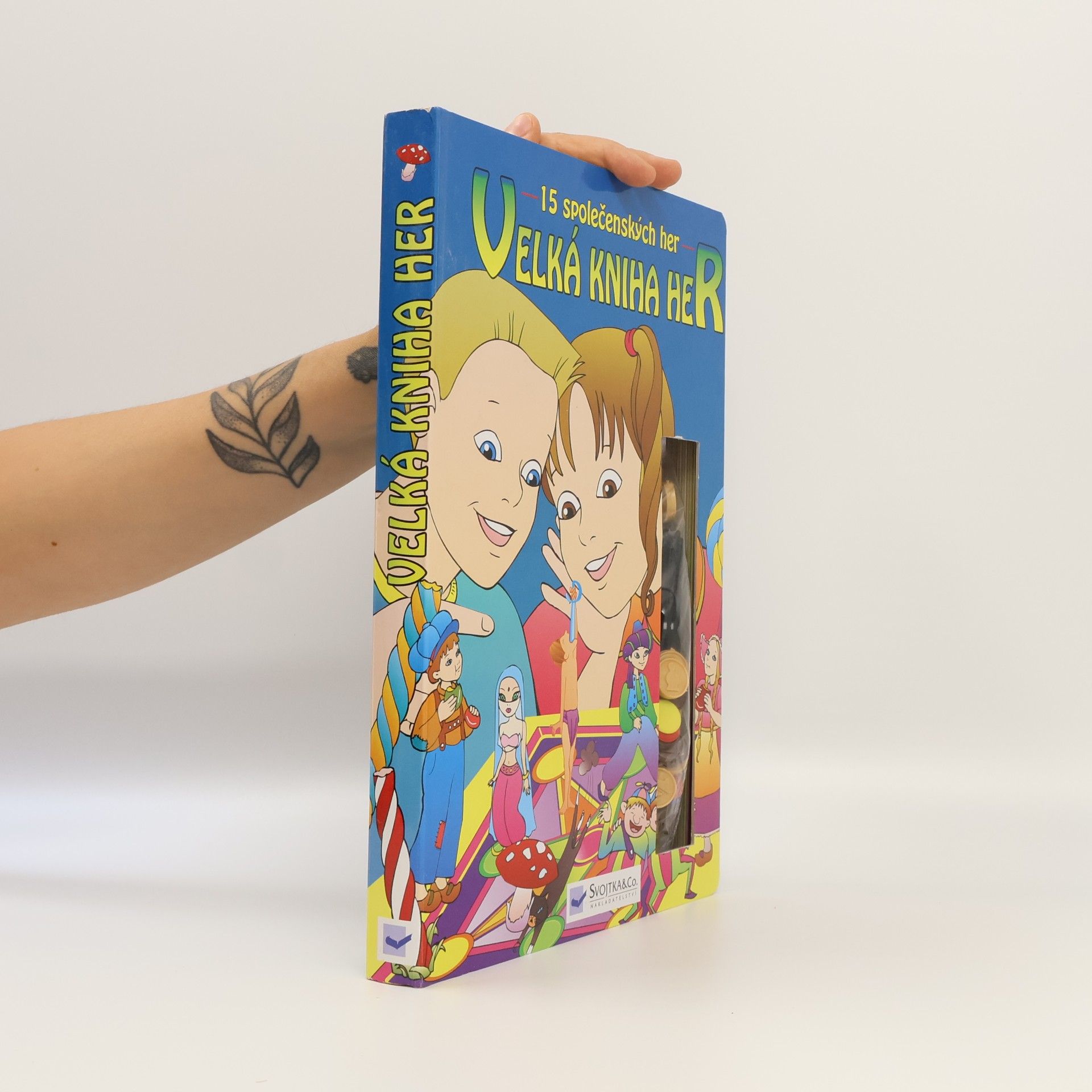 Autorenkollektiv Velká kniha her. 15 společenských her