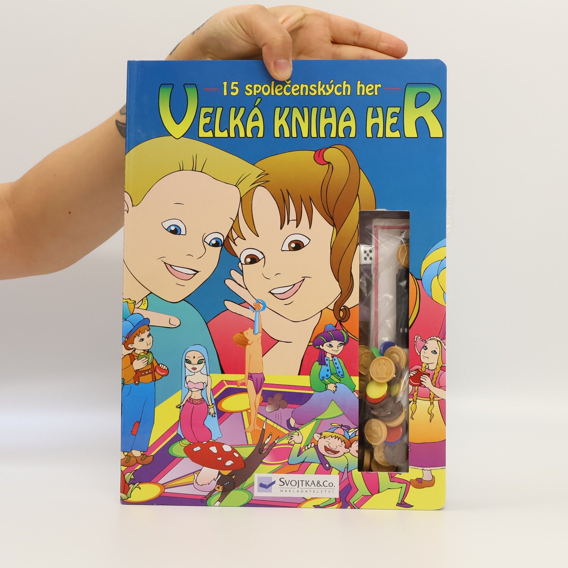 Autorenkollektiv Velká kniha her. 15 společenských her