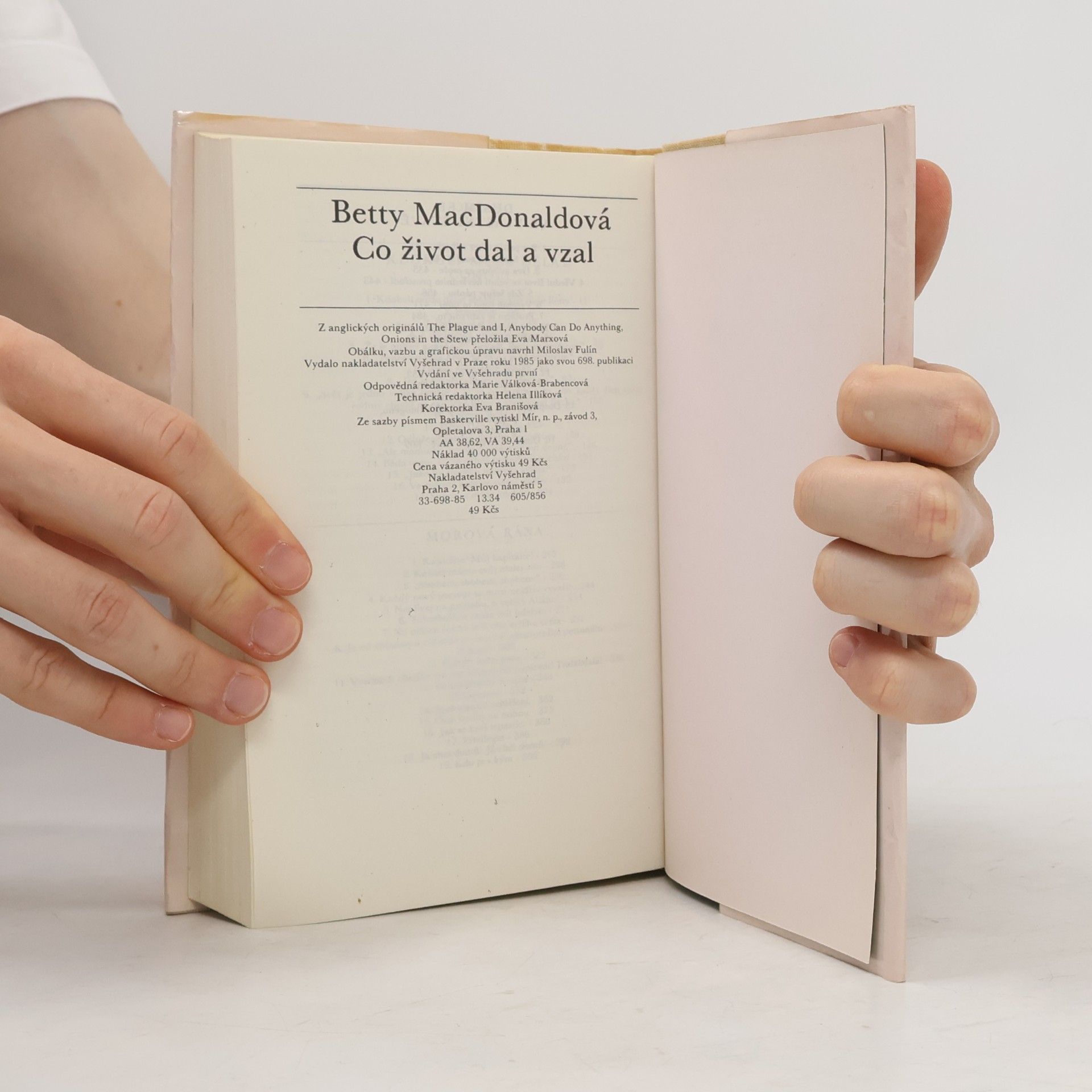 Betty MacDonald Co život dal a vzal
