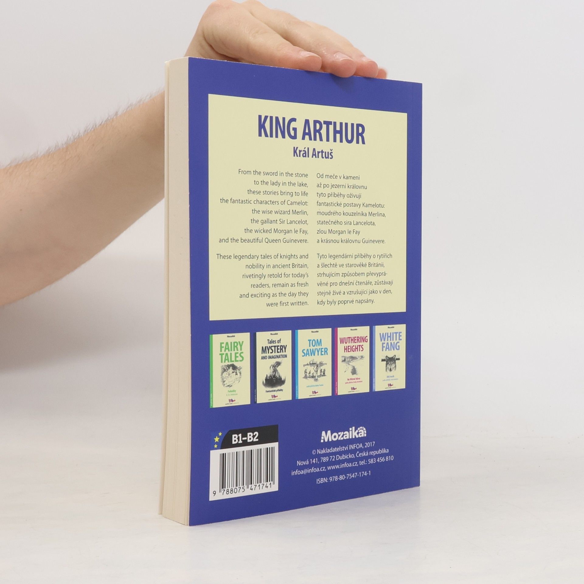 Anna Claybourne Tales of king Arthur = Král Artuš