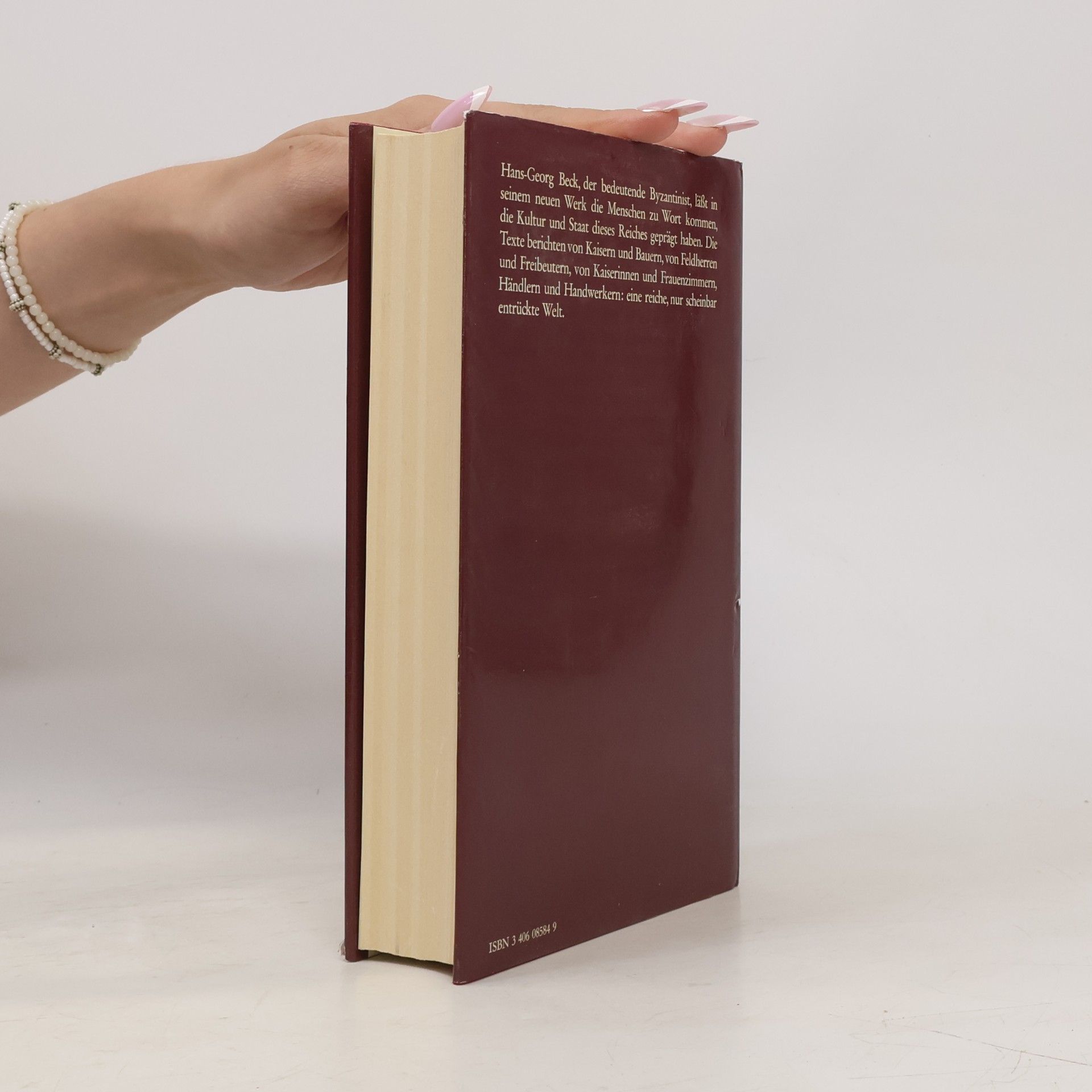 Hans-Georg Beck Byzantinisches Lesebuch