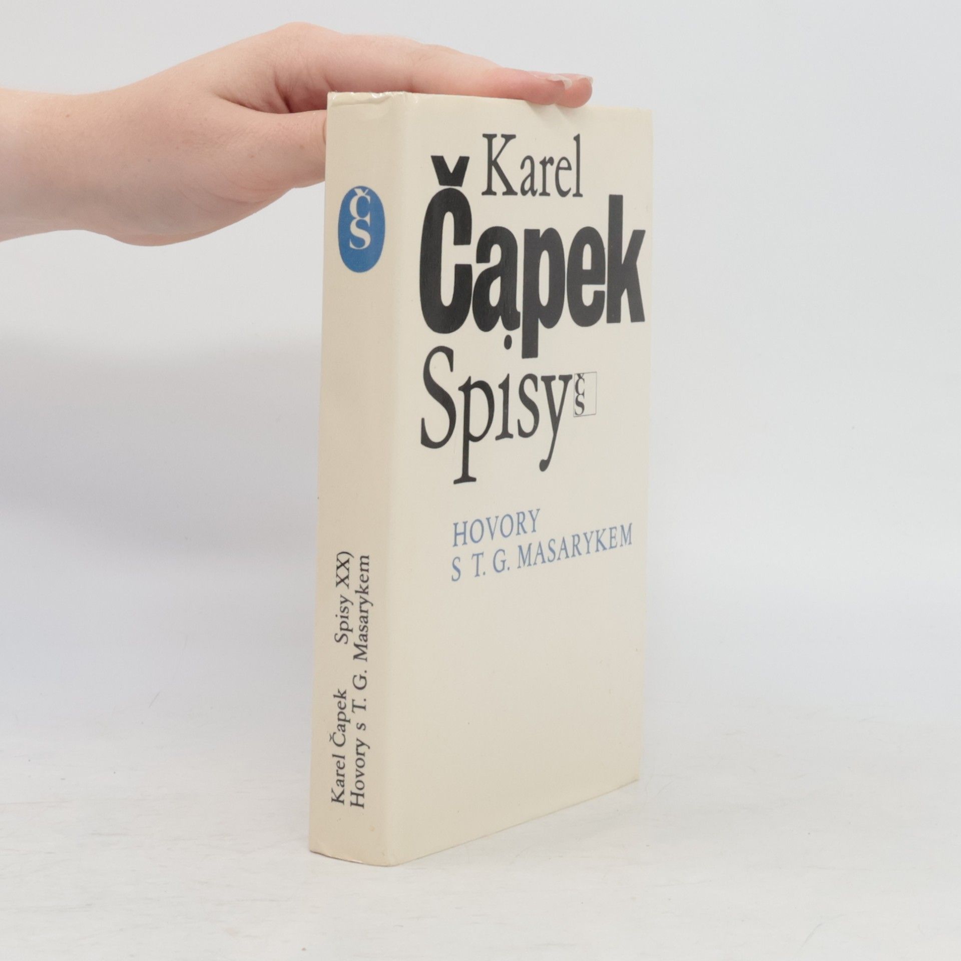 Karel Čapek Hovory s T. G. Masarykem