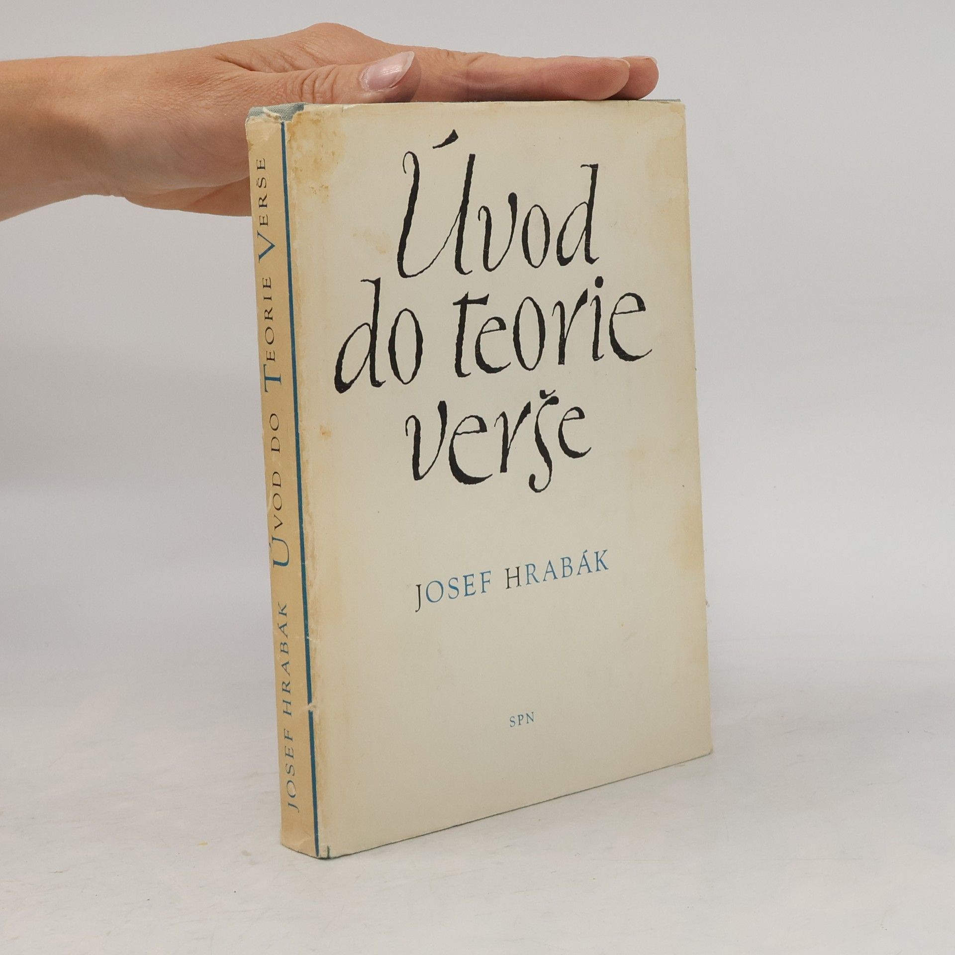 Josef Hrabák Úvod do teorie verše