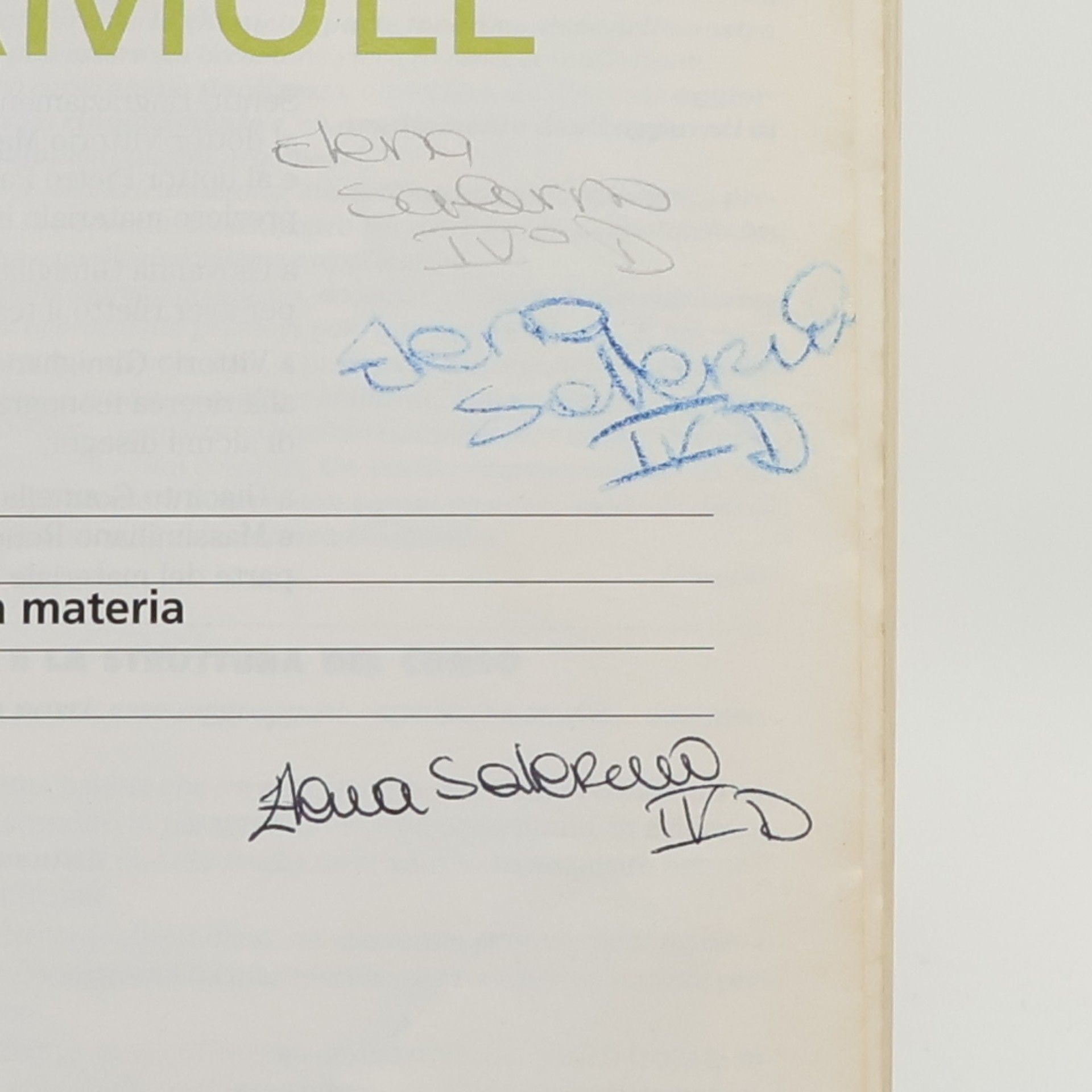 Antonio F. Gimigliano Materia in formule-Corso di chimica. Per le scuole superiori