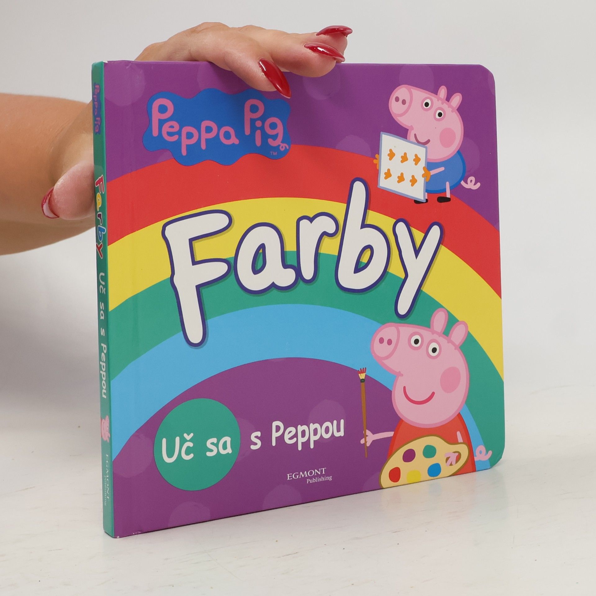 Various authors Farby Peppa Pig, uč sa s Peppou