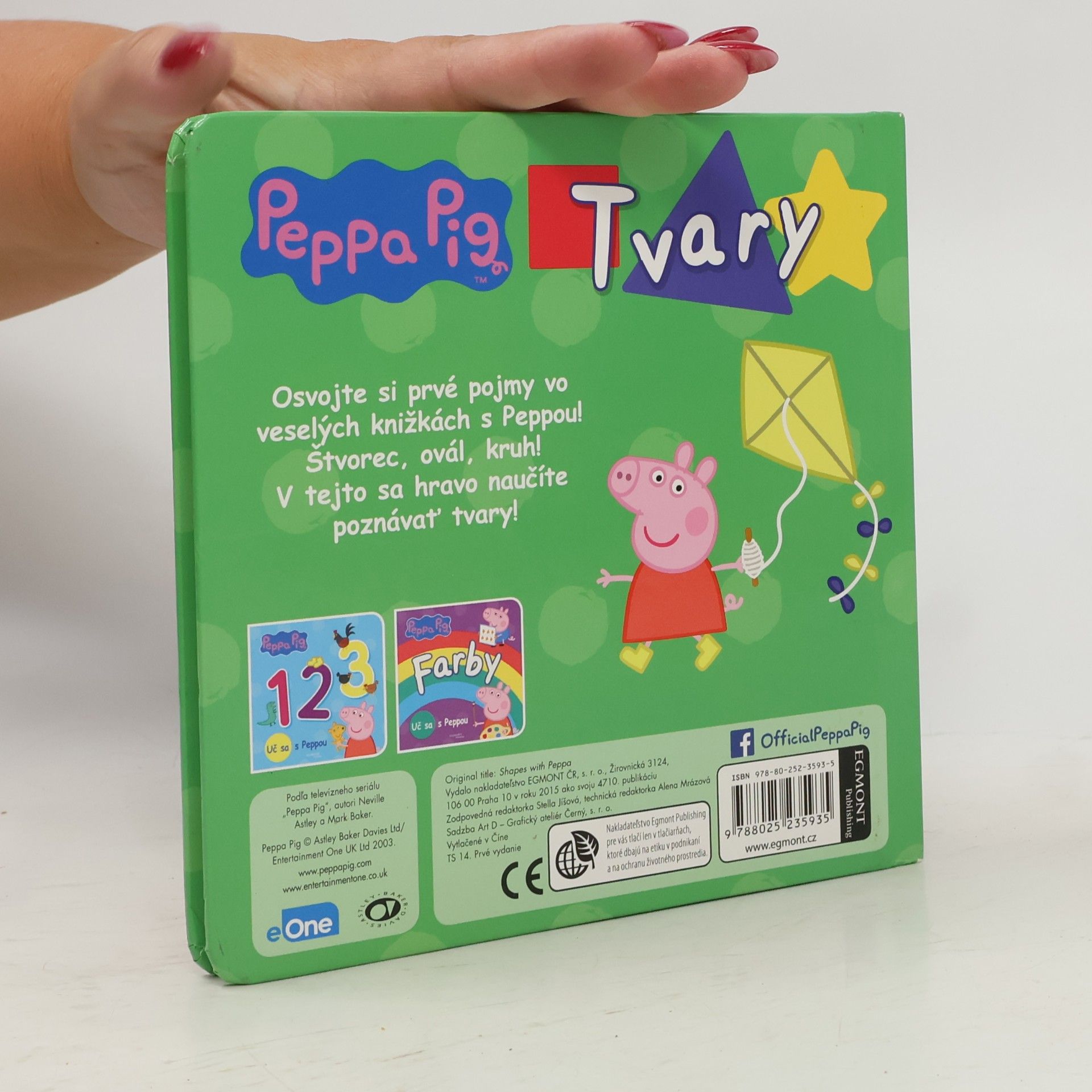 Autorenkollektiv Peppa Pig Uč sa s Peppou Tvary