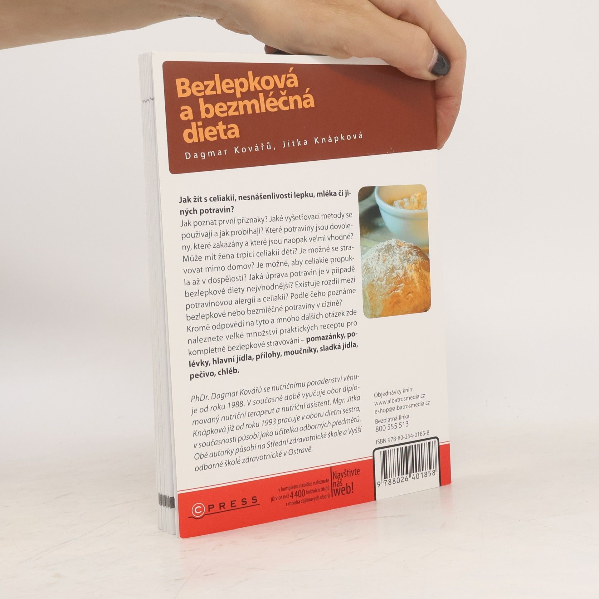 Dagmar Kovářů Bezlepková a bezmléčná dieta