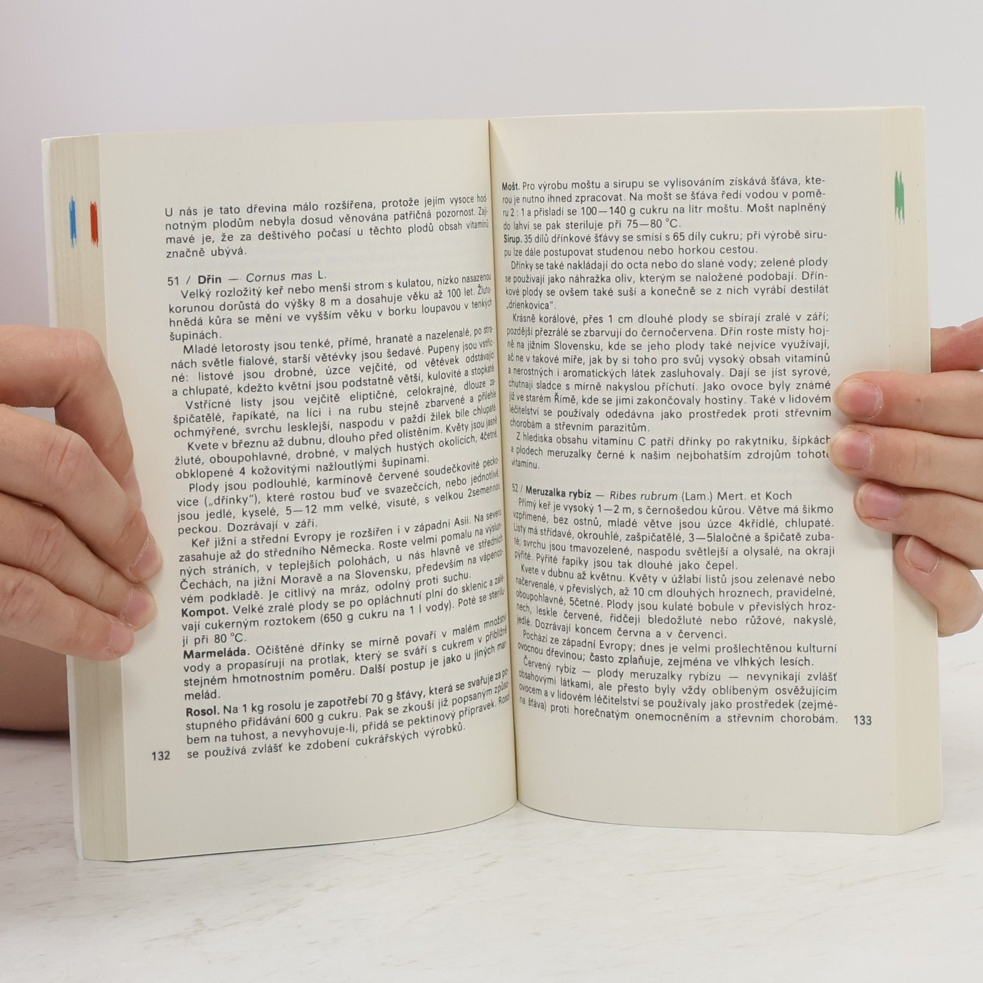 Přemysl Vanke Plody planých a parkových rostlin : kapesní atlas : pomocná kniha pro biologické zájmové kroužky na školách, v Domech pionýrů a