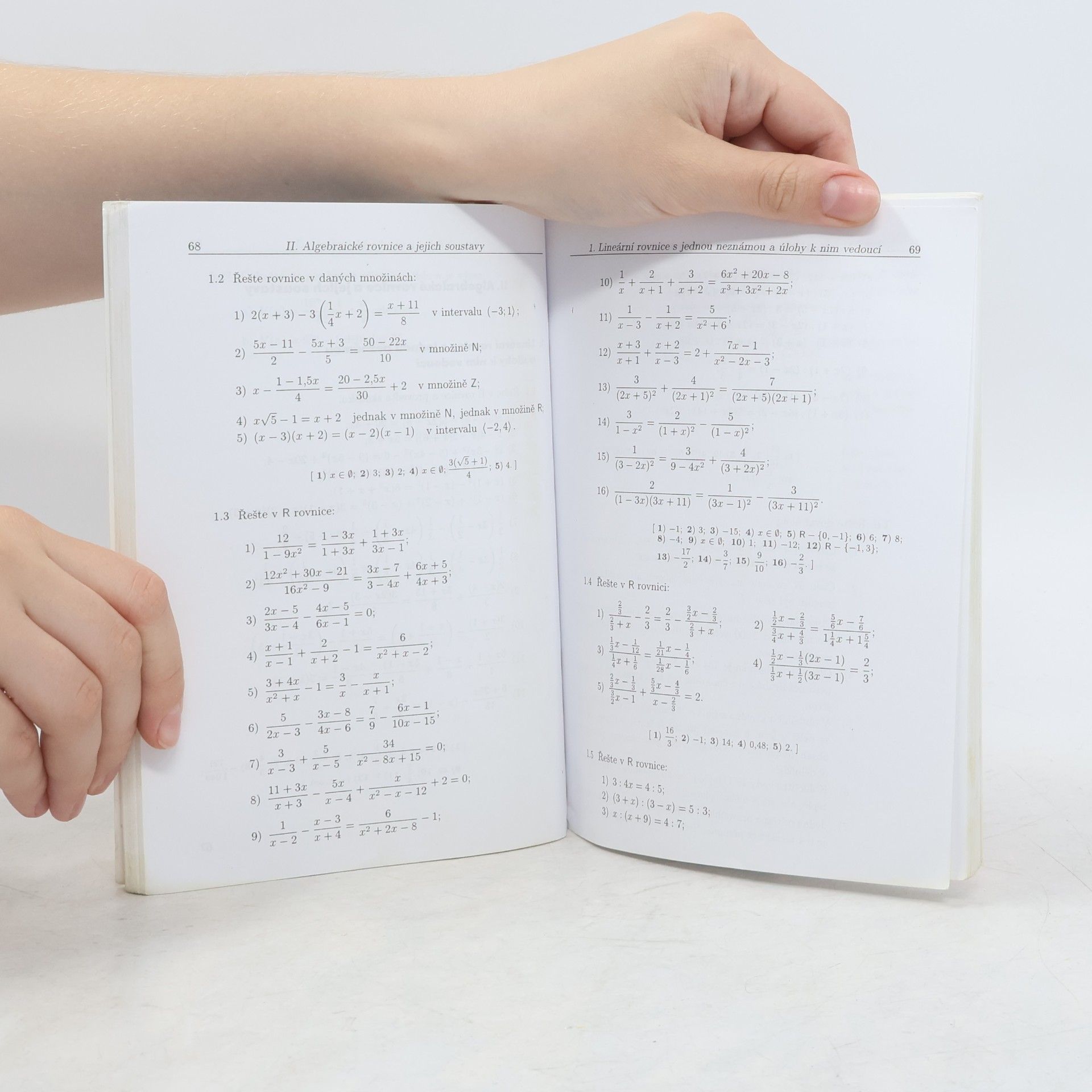 František Janeček Sbírka úloh z matematiky pro střední školy