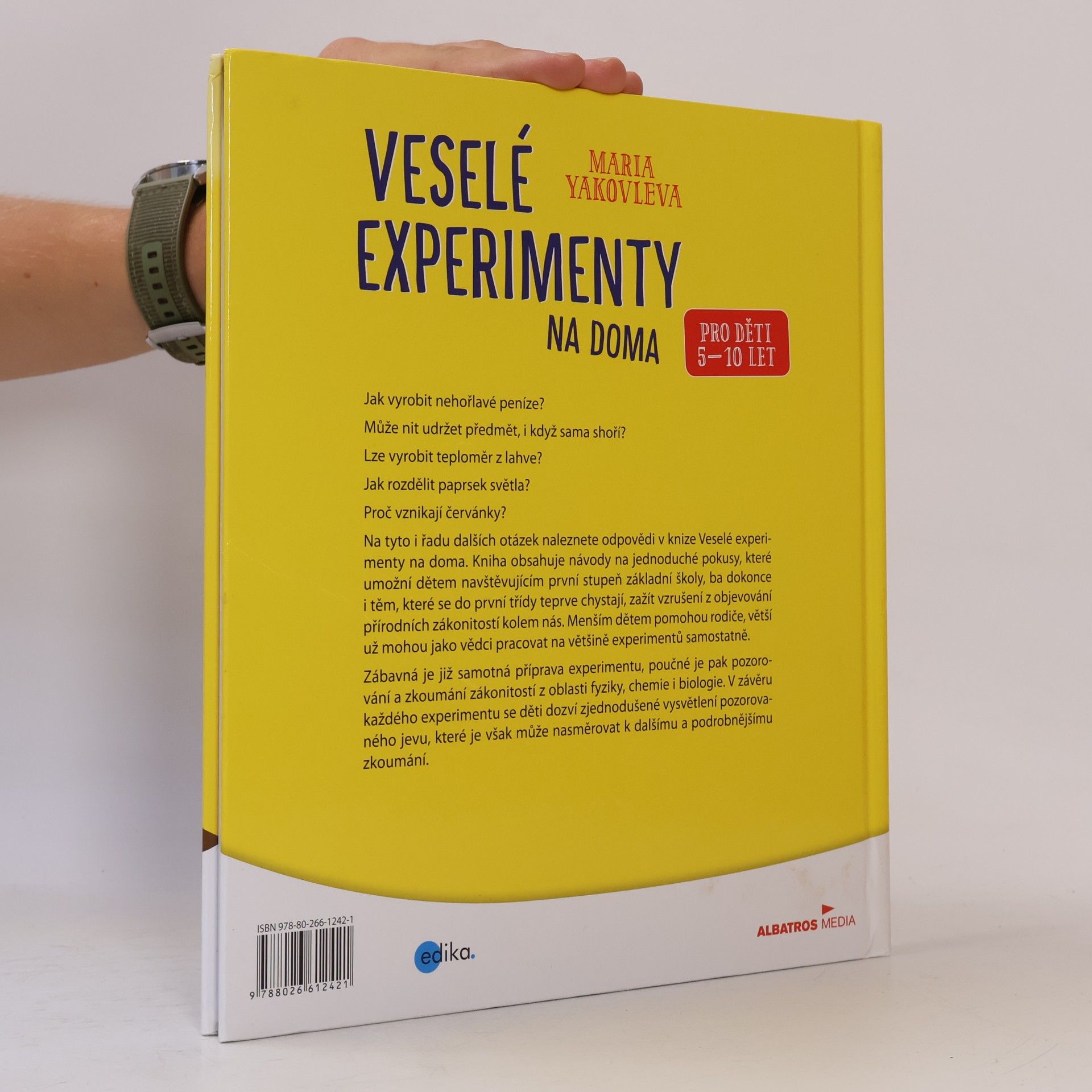 Marija Aleksandrovna Jakovleva Veselé experimenty na doma