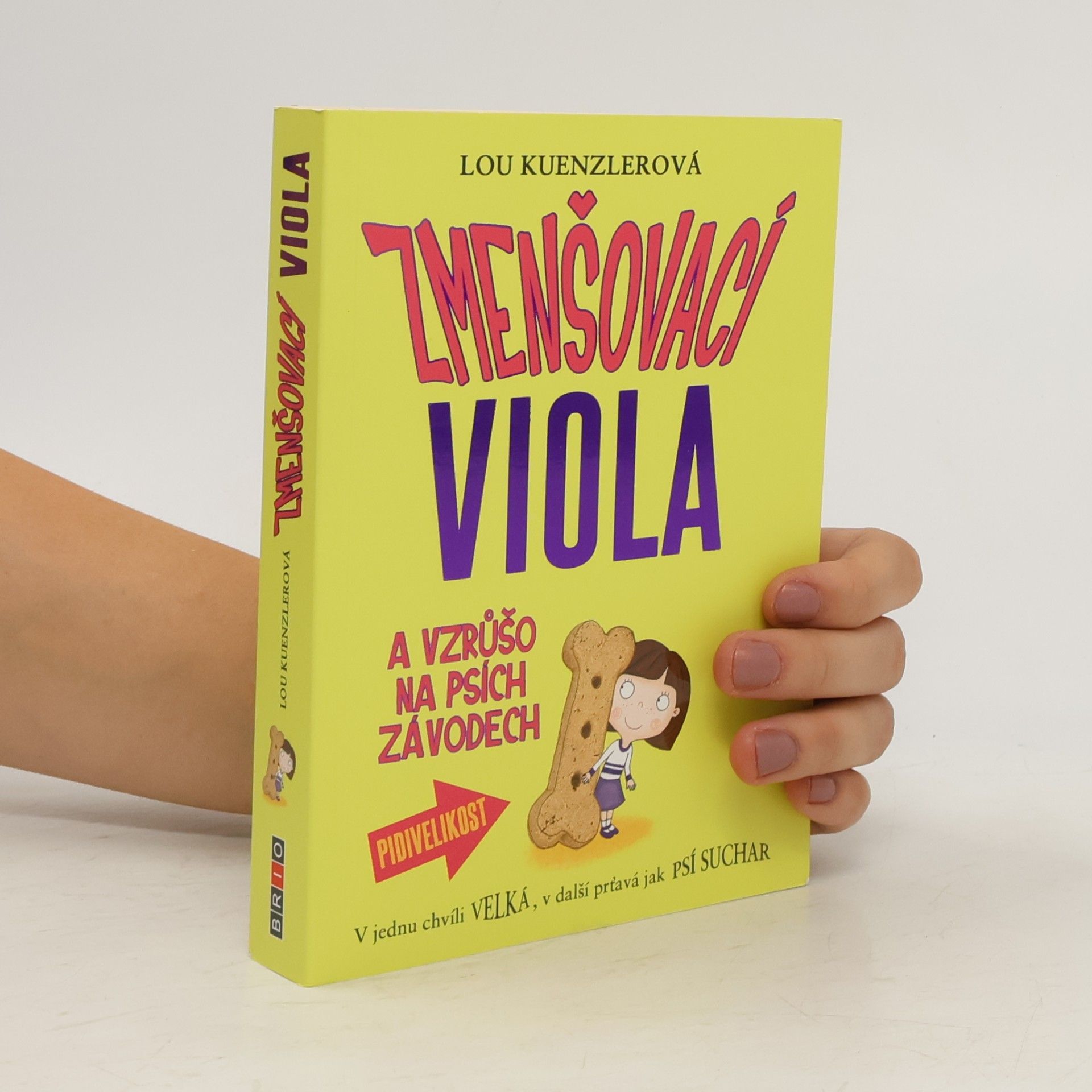 Lou Kuenzler Zmenšovací Viola a vzrůšo na psích závodech