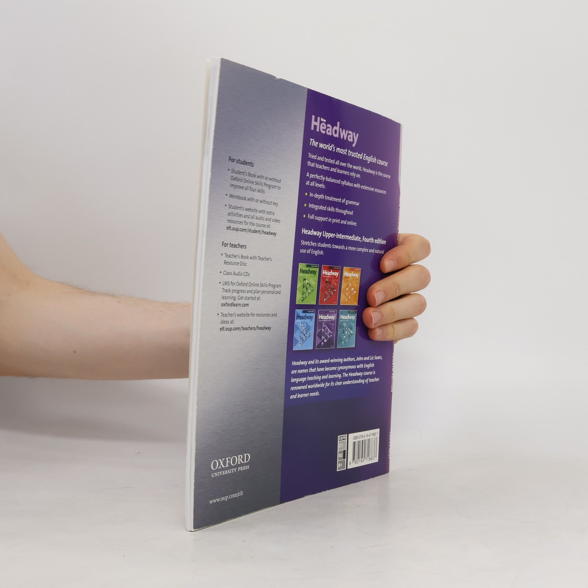 Liz Soars New Headway Upper Intermediate Workbook with Key (4th)