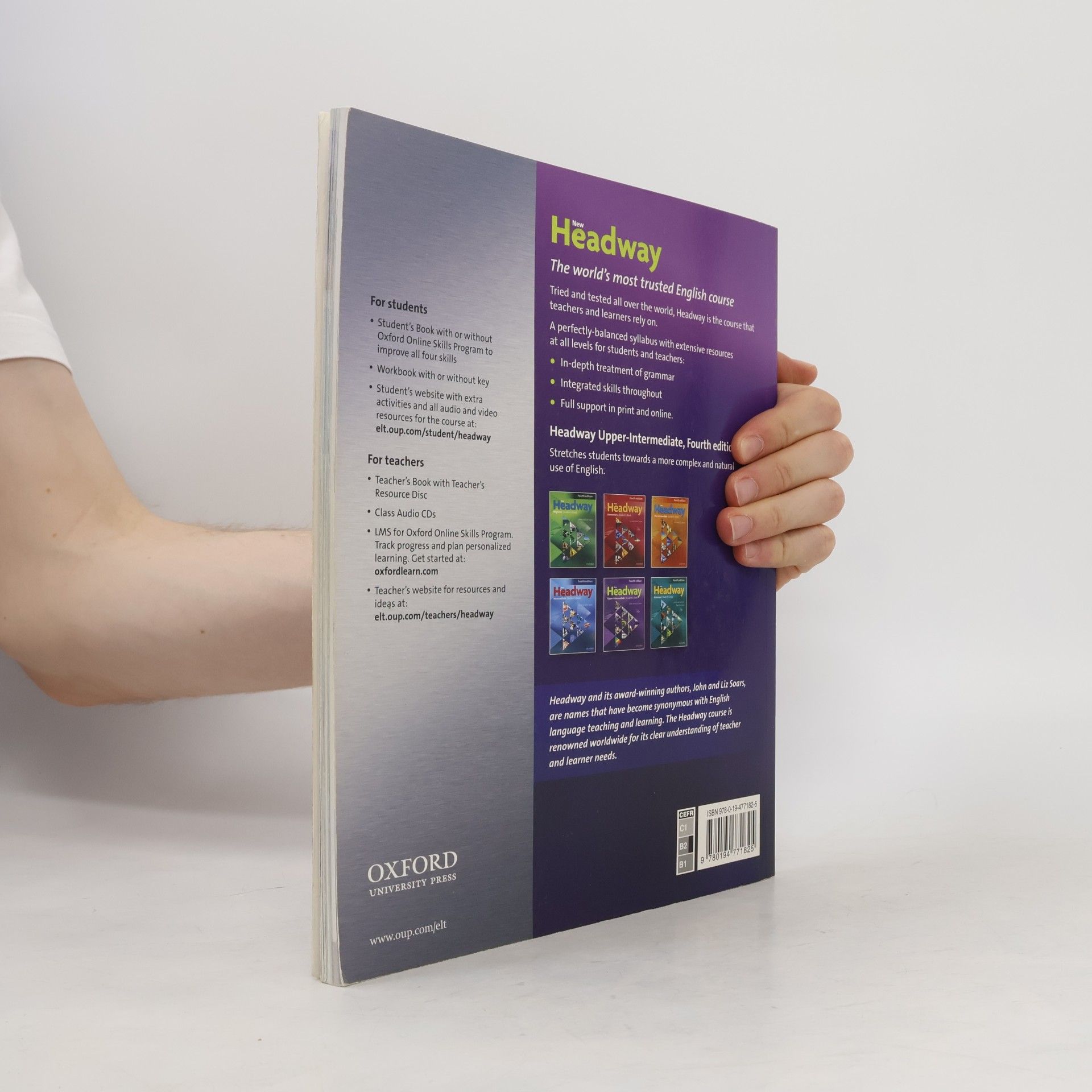 Liz Soars New Headway. Upper-Intermadiate. Student's book
