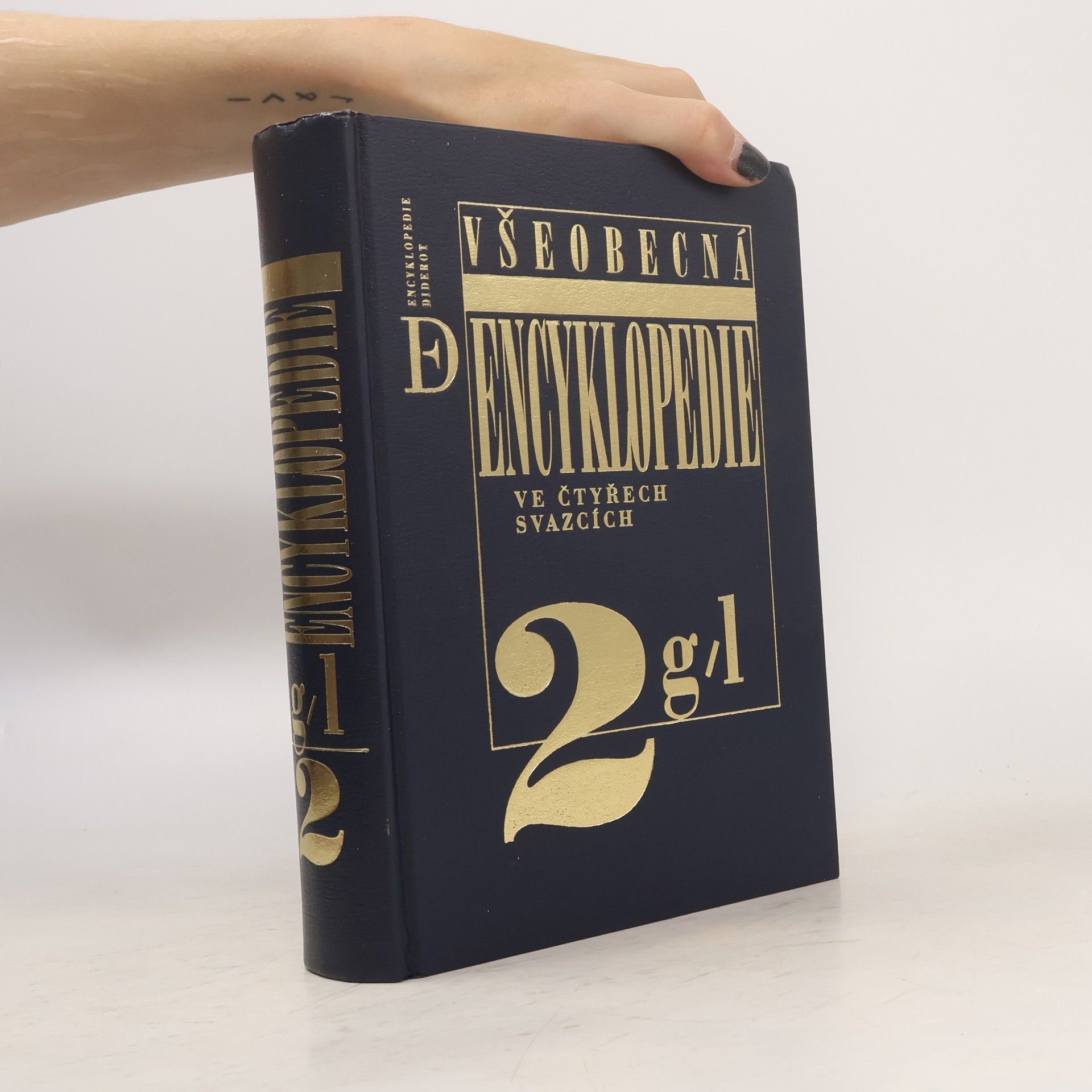 Various authors Všeobecná encyklopedie ve čtyřech svazcích 2. g-l